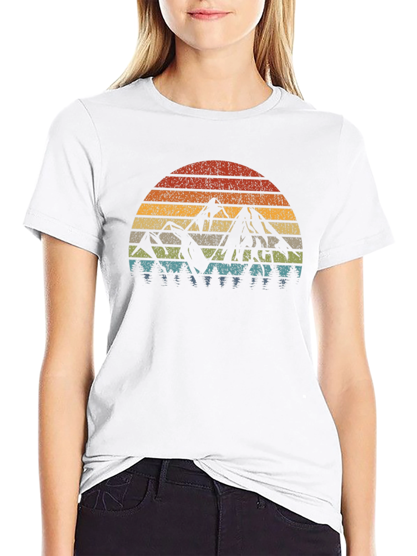 Vintage Mountainscape Tee