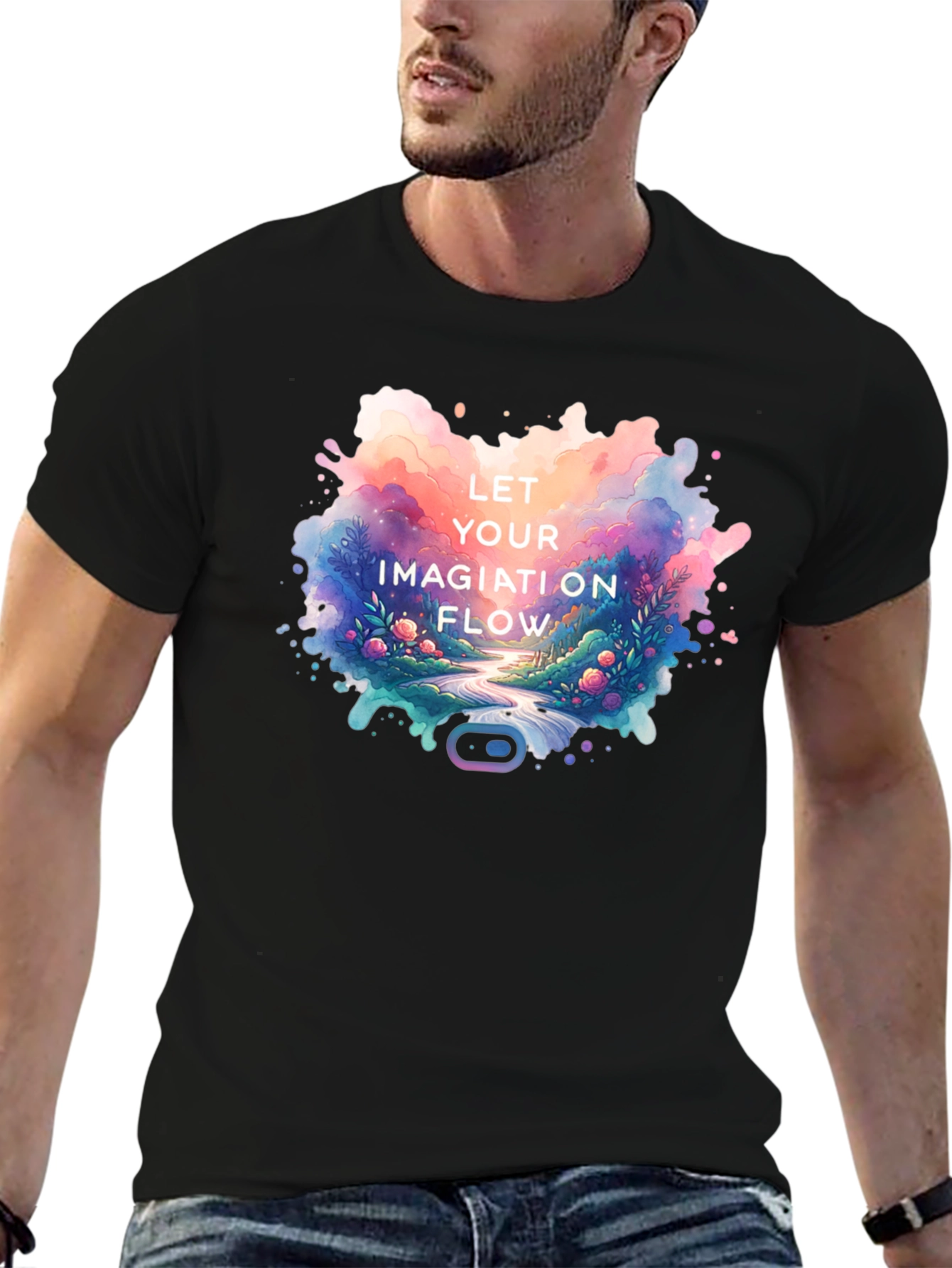 Imagination Flow Graphic T-Shirt
