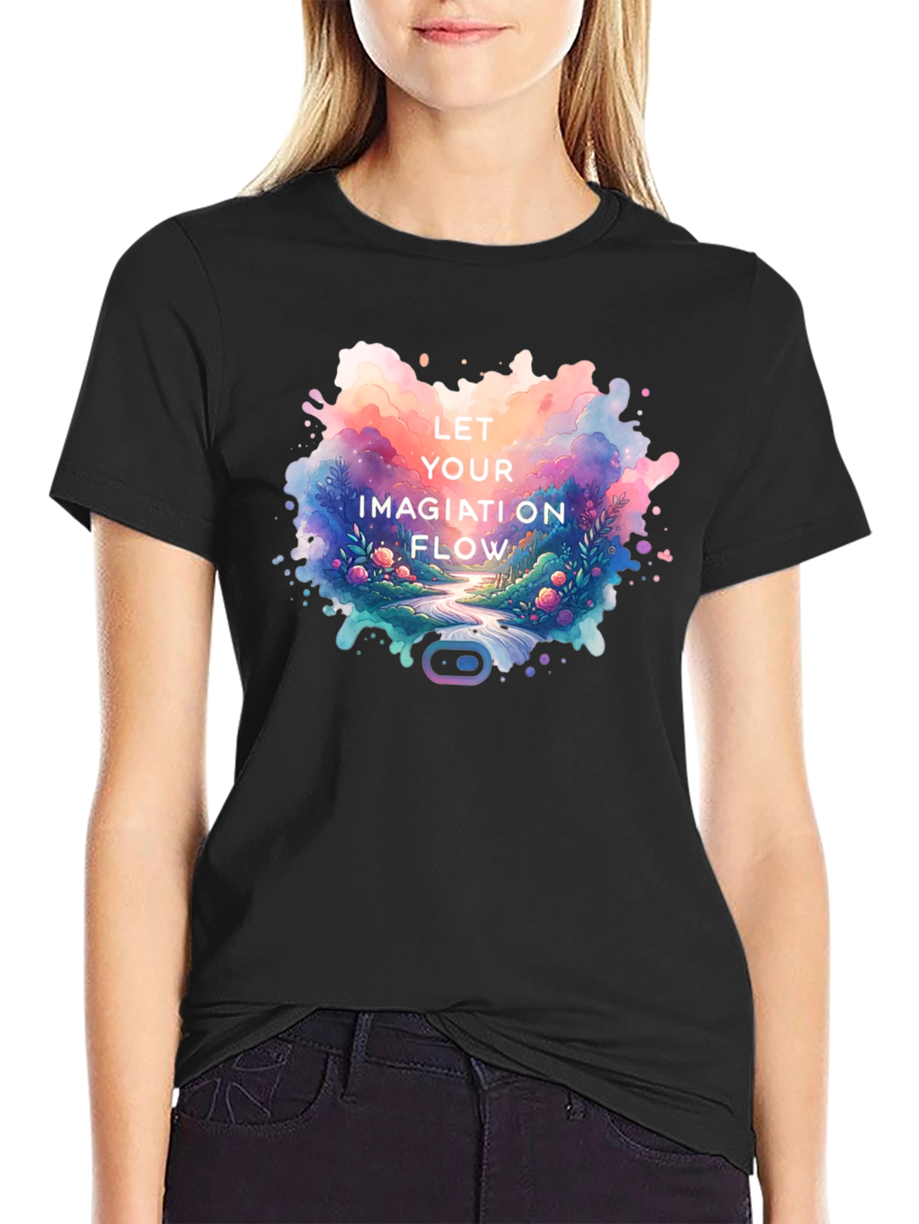 Imagination Flow Graphic T-Shirt