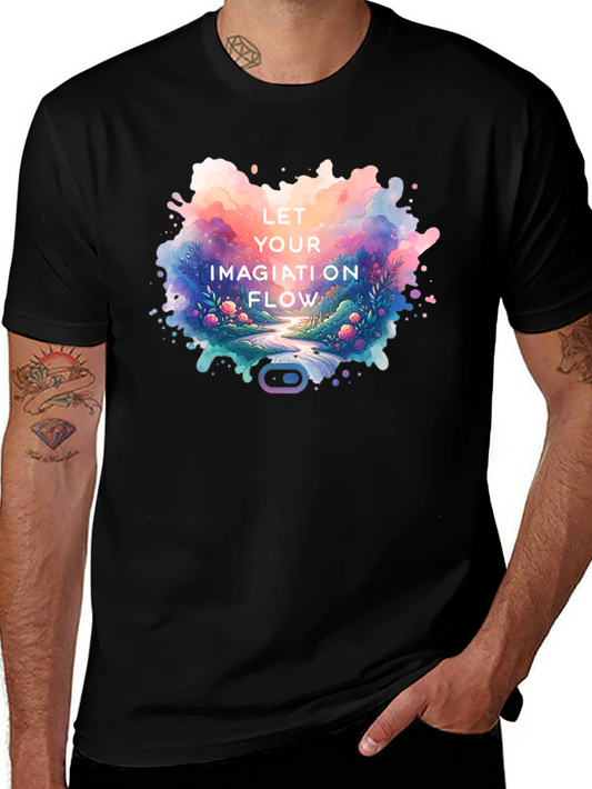 Imagination Flow Graphic T-Shirt
