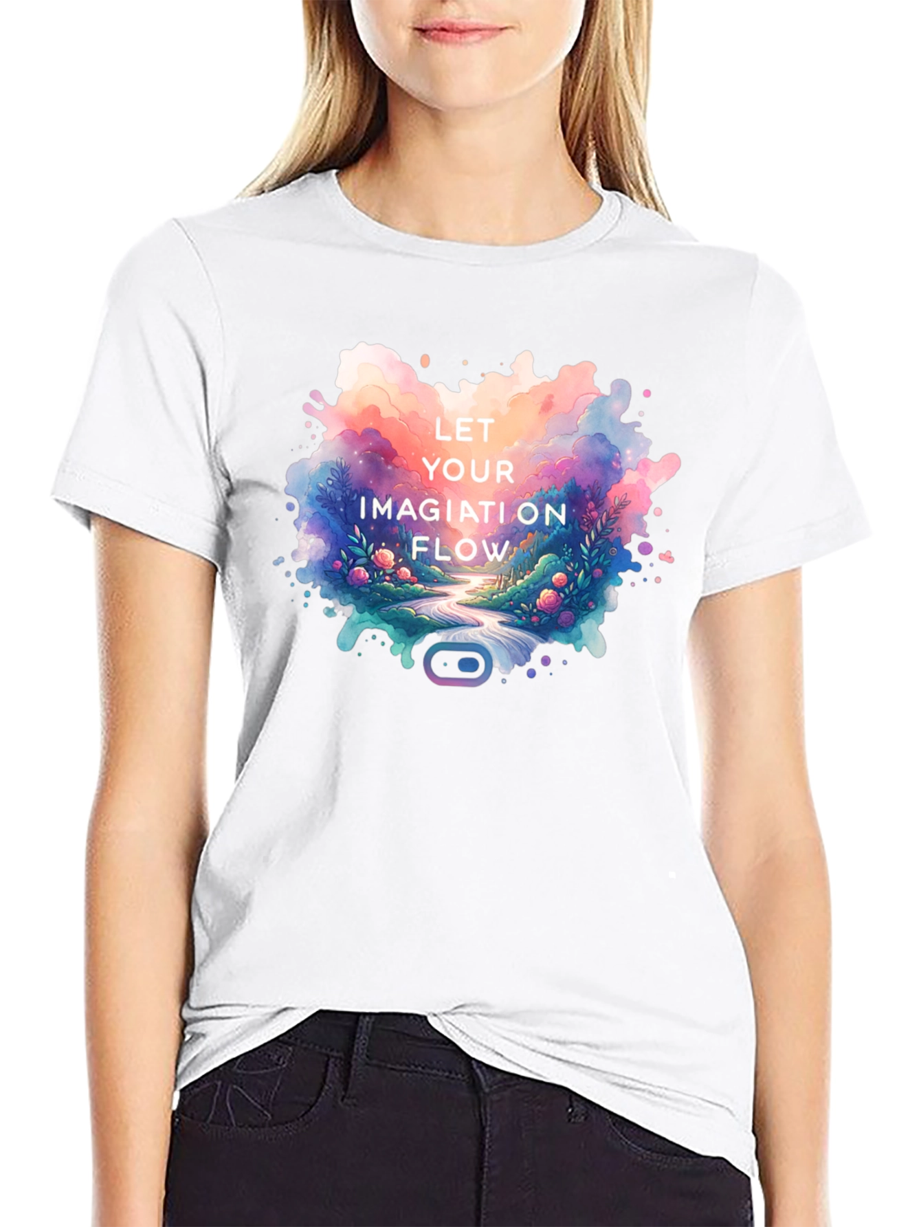 Imagination Flow Graphic T-Shirt