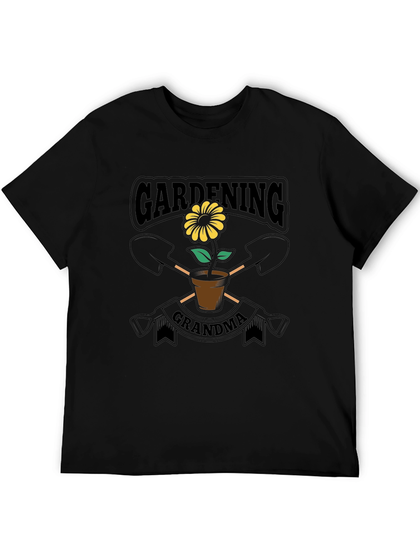 Gardening Grandma T-Shirt - Flower Design