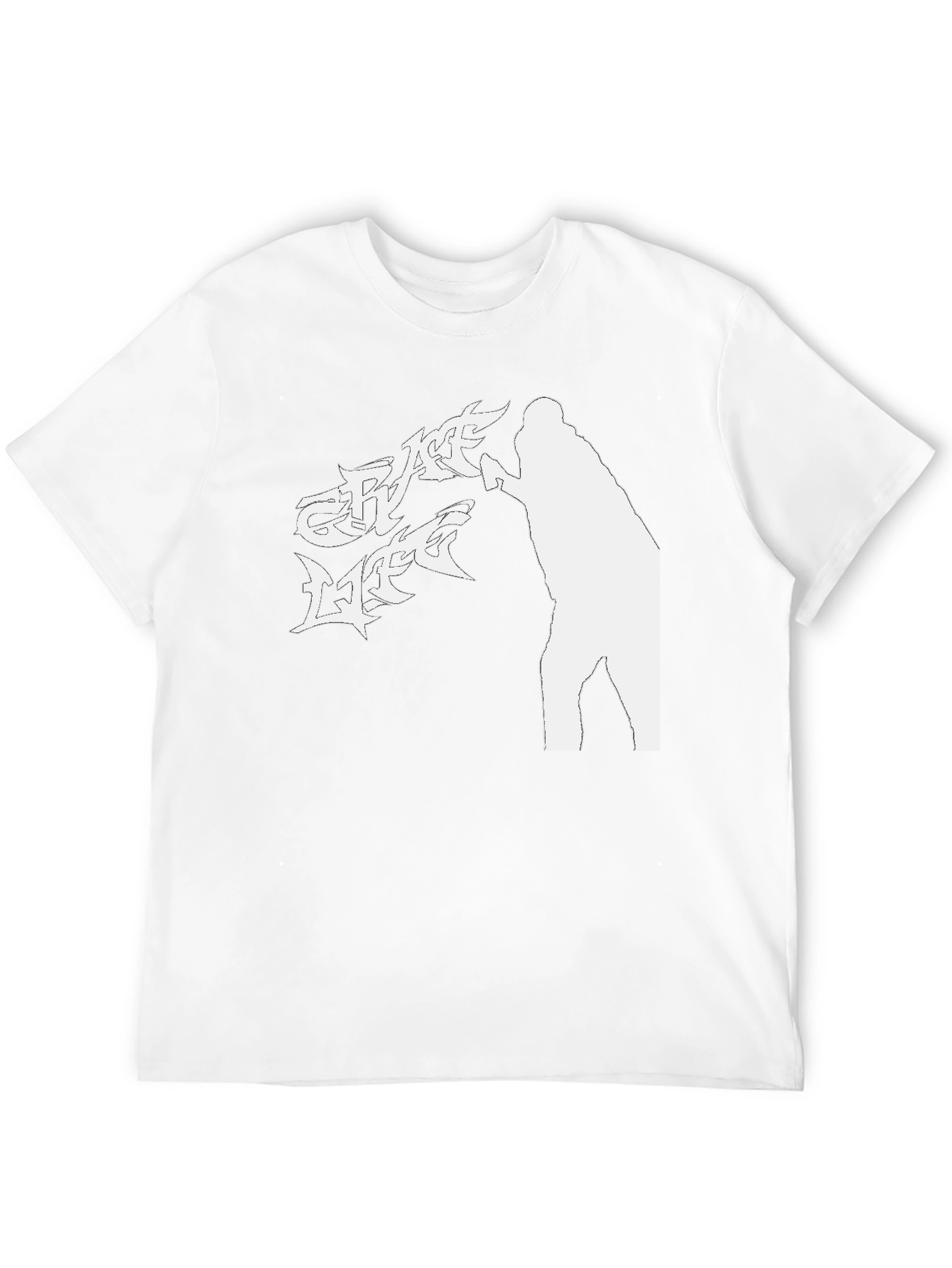 Crate Life Graphic Tee - Black Cotton Casual