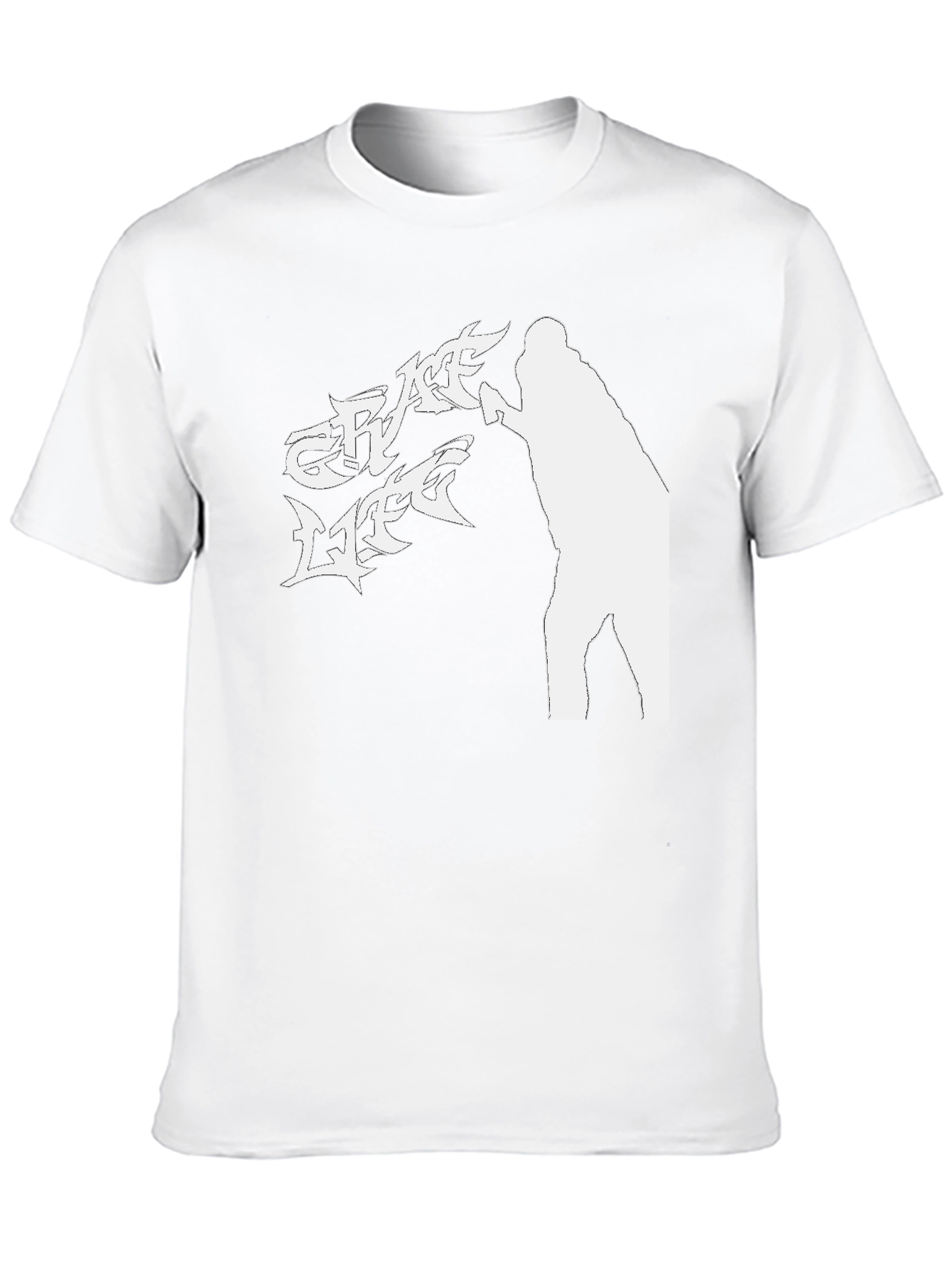 Crate Life Graphic Tee - Black Cotton Casual