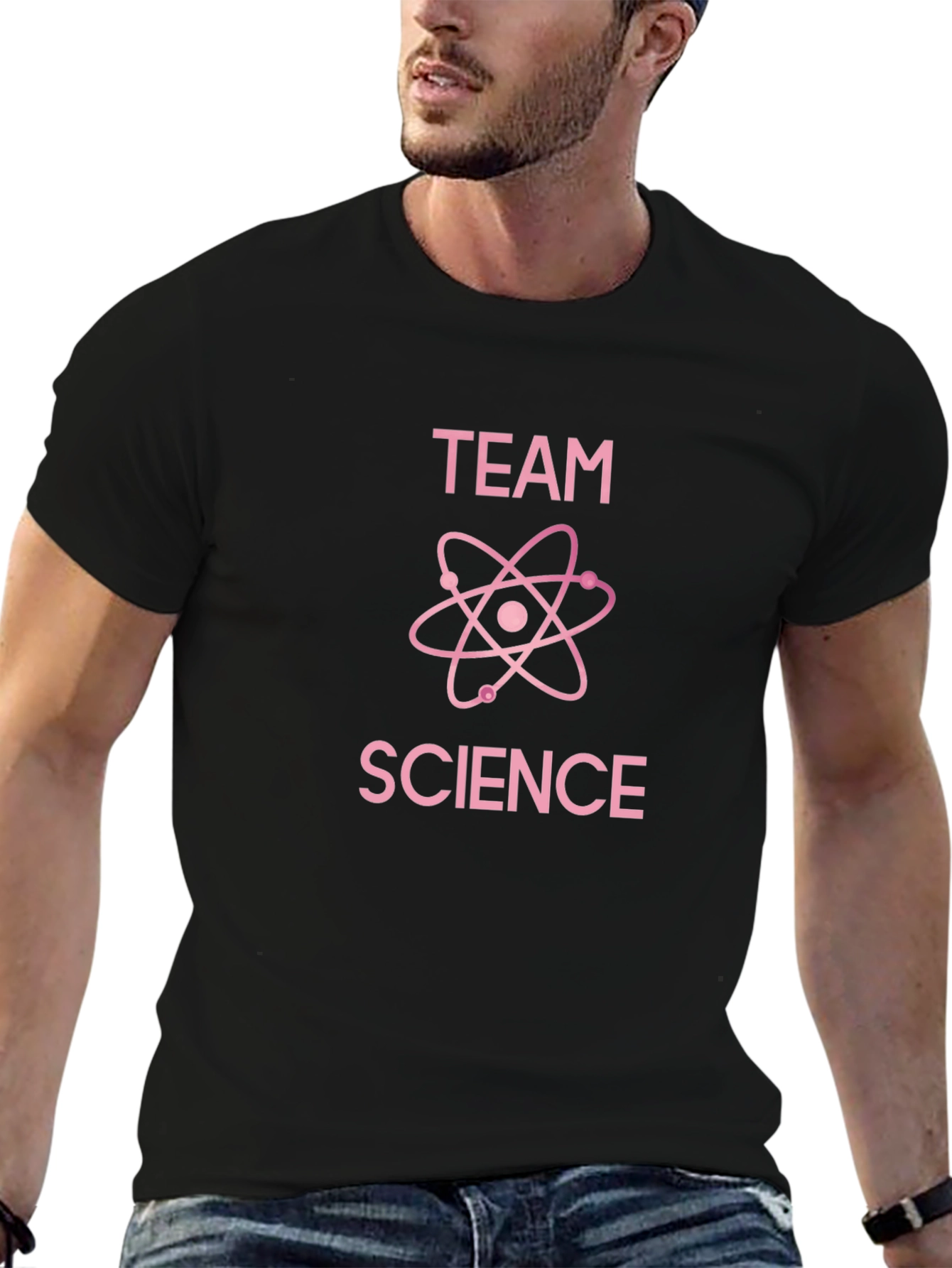 Team Science Black T-Shirt
