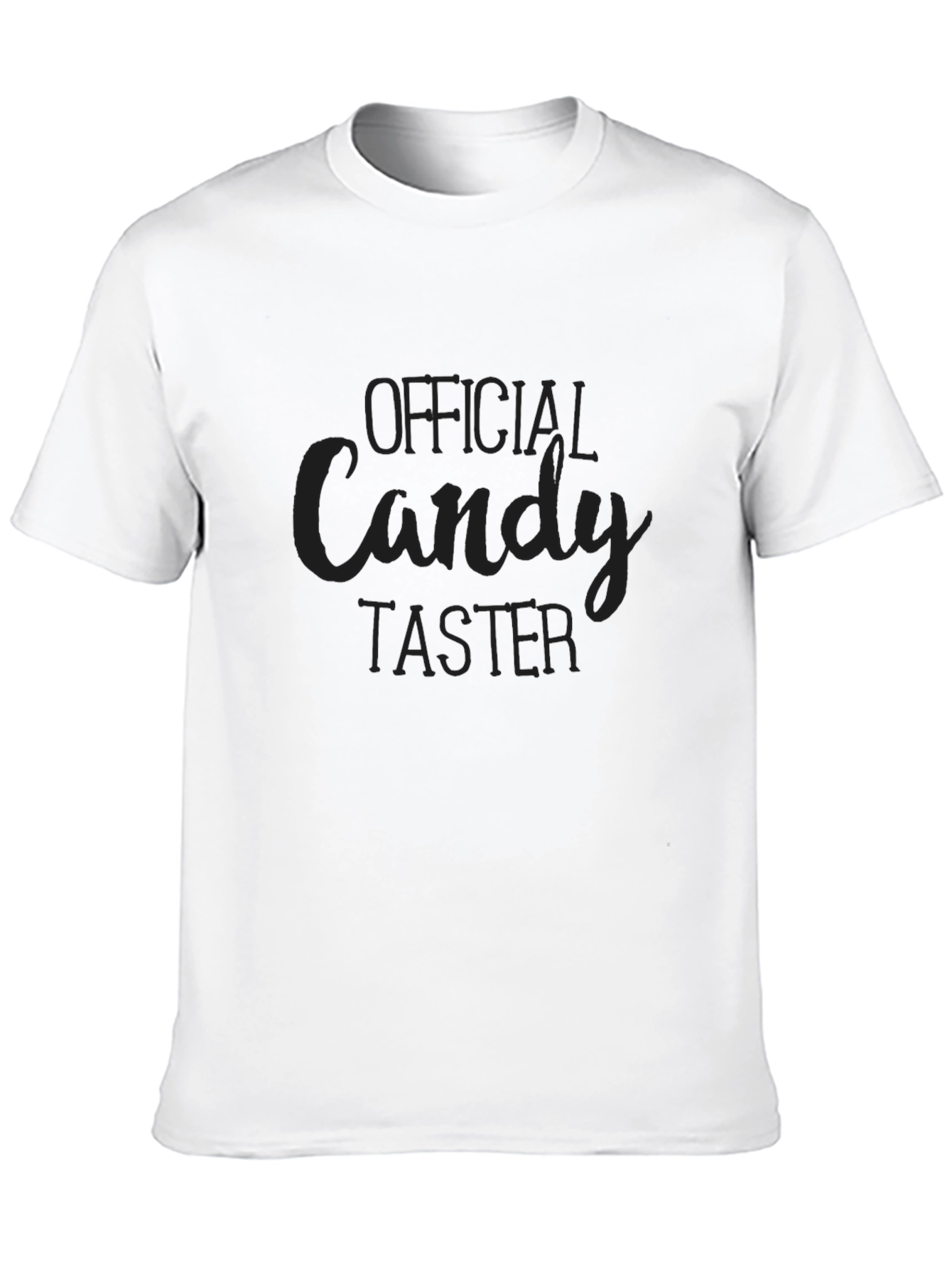 Official Candy Taster Black Graphic Tee
