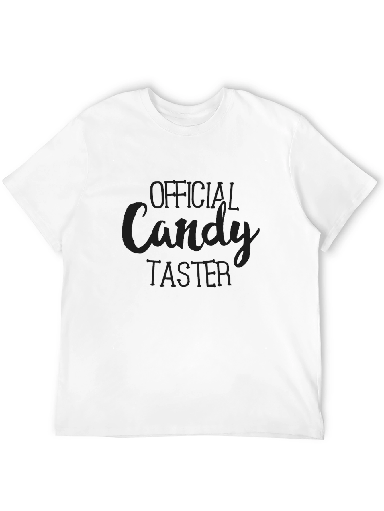 Official Candy Taster Black Graphic Tee