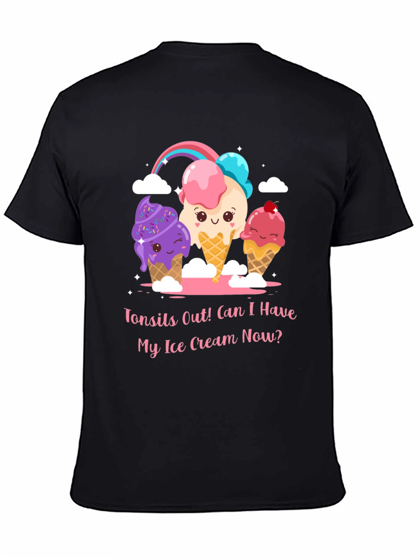 Tonsils Out Ice Cream T-Shirt