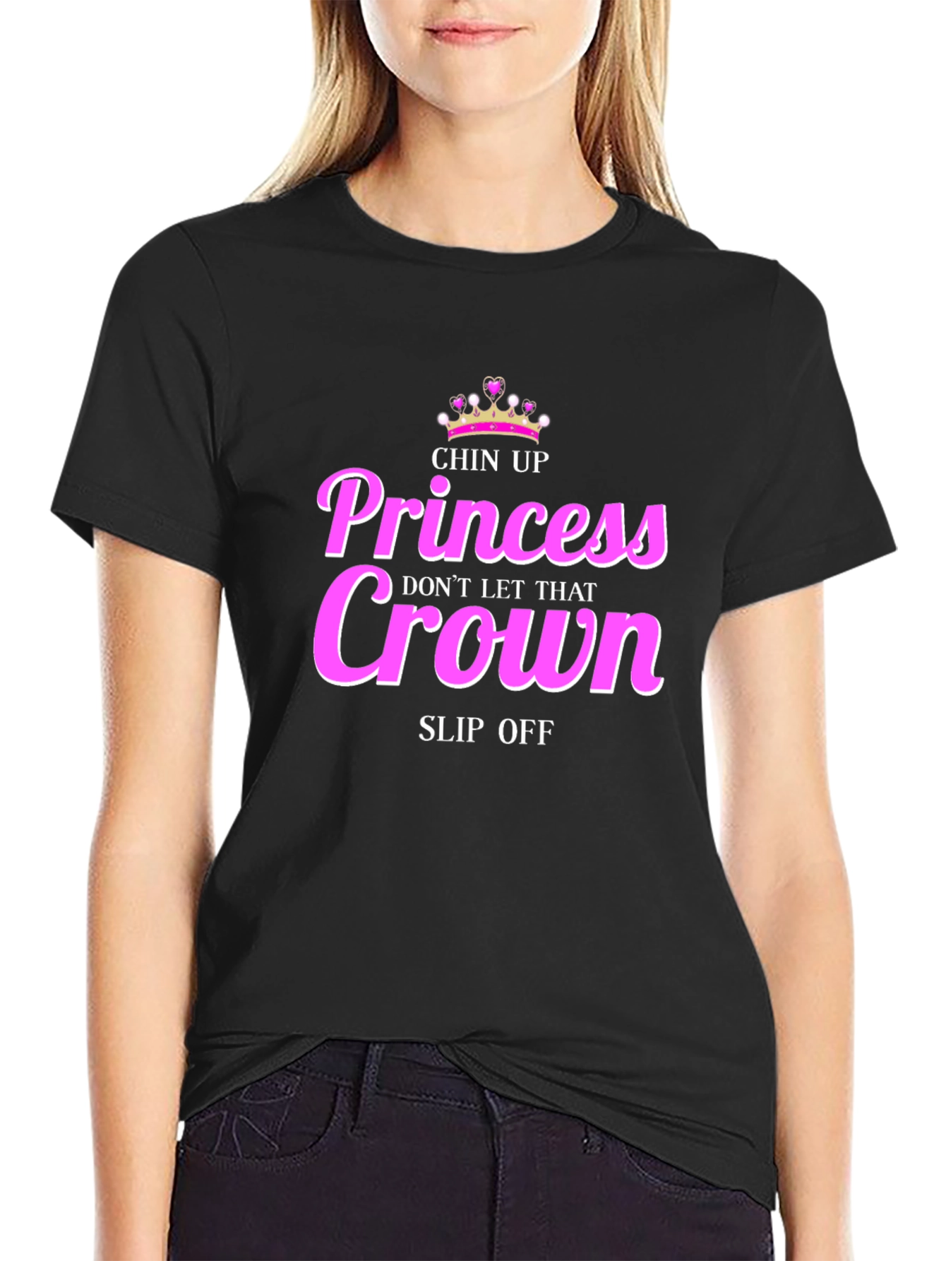 Chin Up Princess Graphic Tee