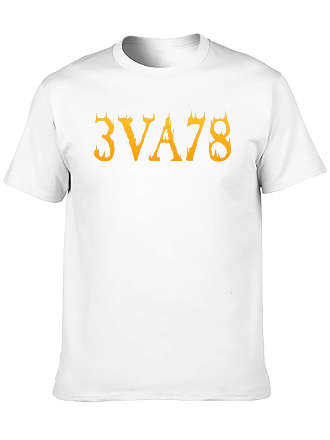 Mens Black T-Shirt with Unique Graphic Design