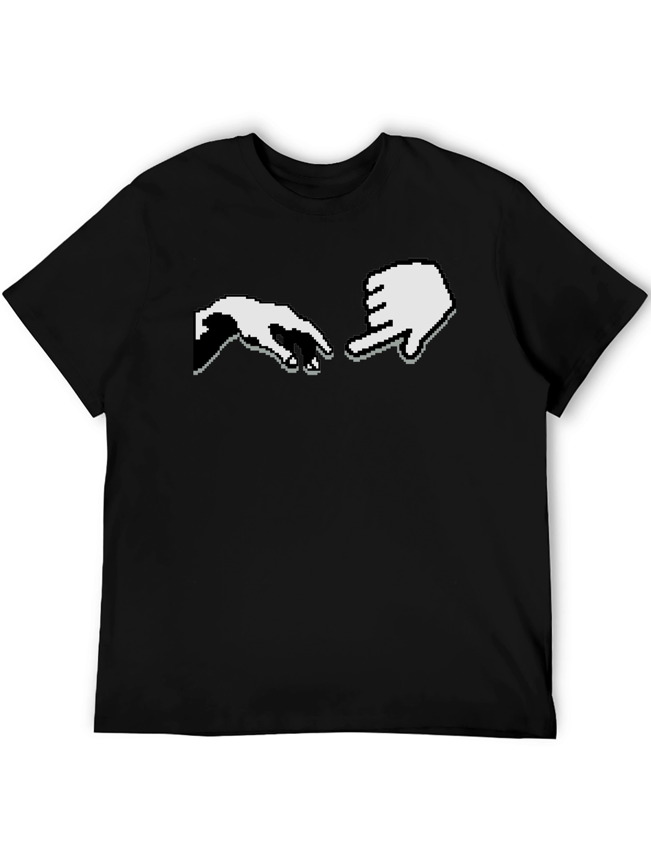 Pixel Hand T-Shirt - Retro Gaming Style Tee