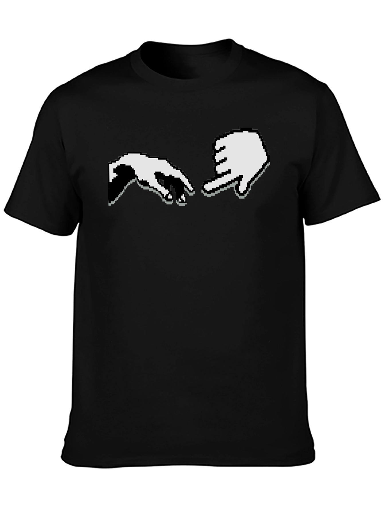 Pixel Hand T-Shirt - Retro Gaming Style Tee