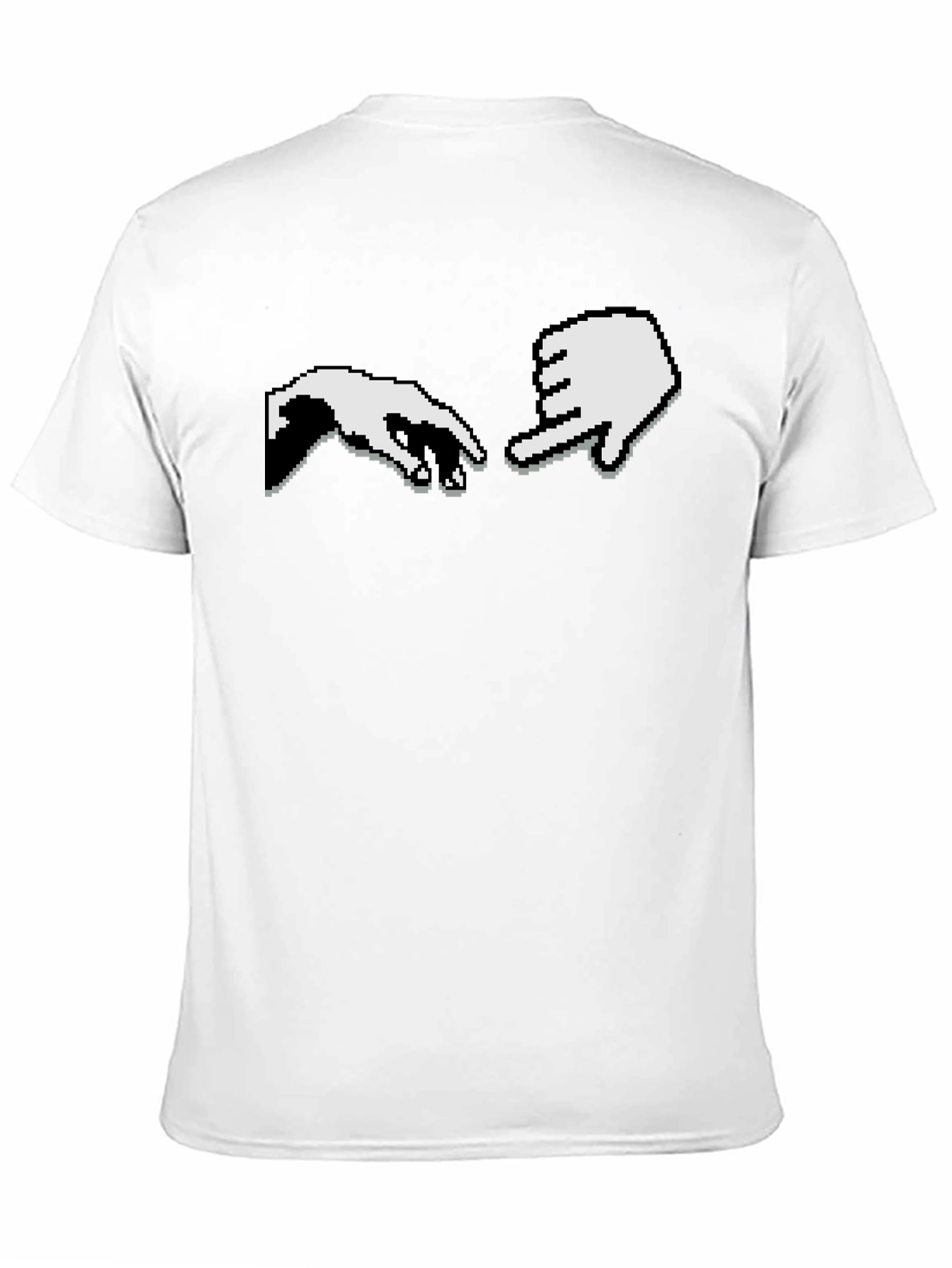 Pixel Hand T-Shirt - Retro Gaming Style Tee