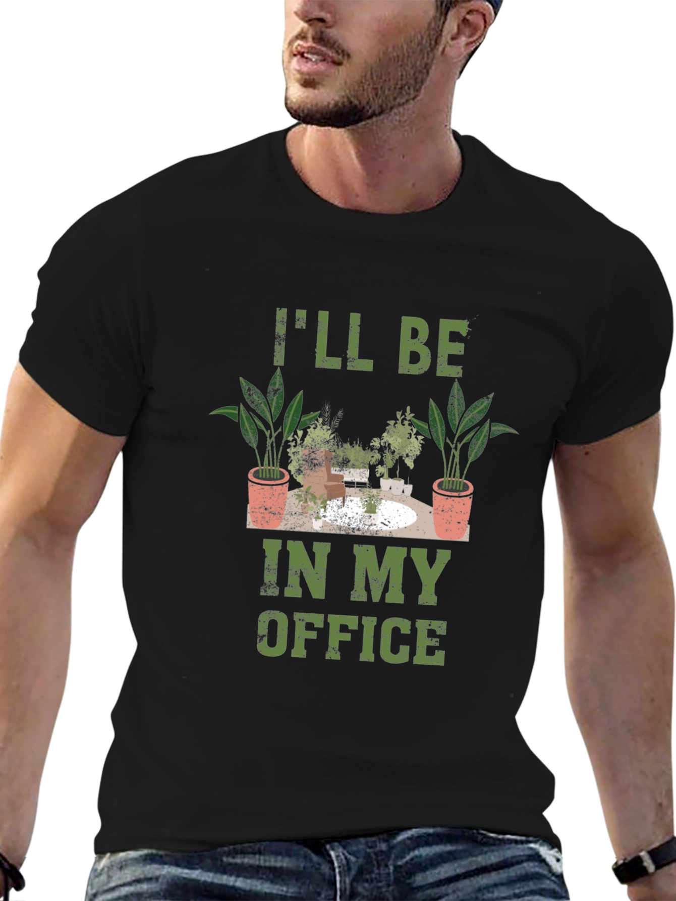 Plant Lover T-Shirt - Ill Be in My Office