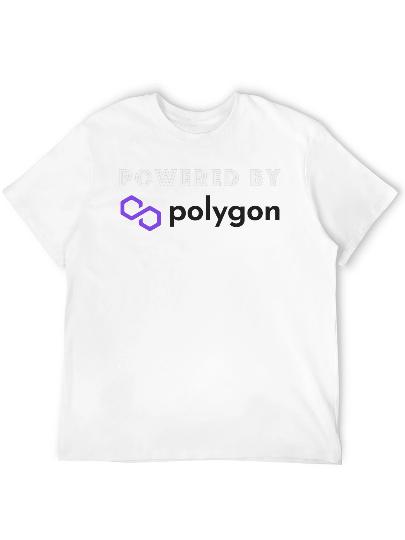 Powered by Polygon Black T-Shirt