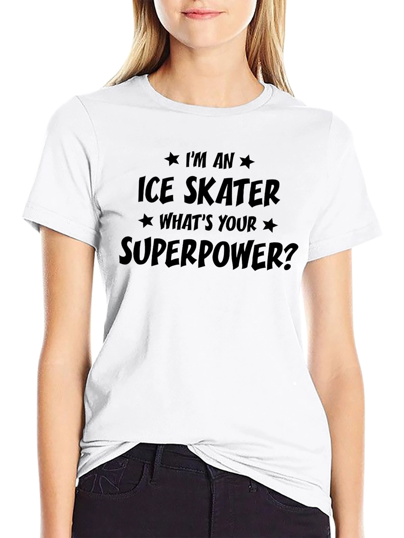 Im an Ice Skater Superpower T-Shirt