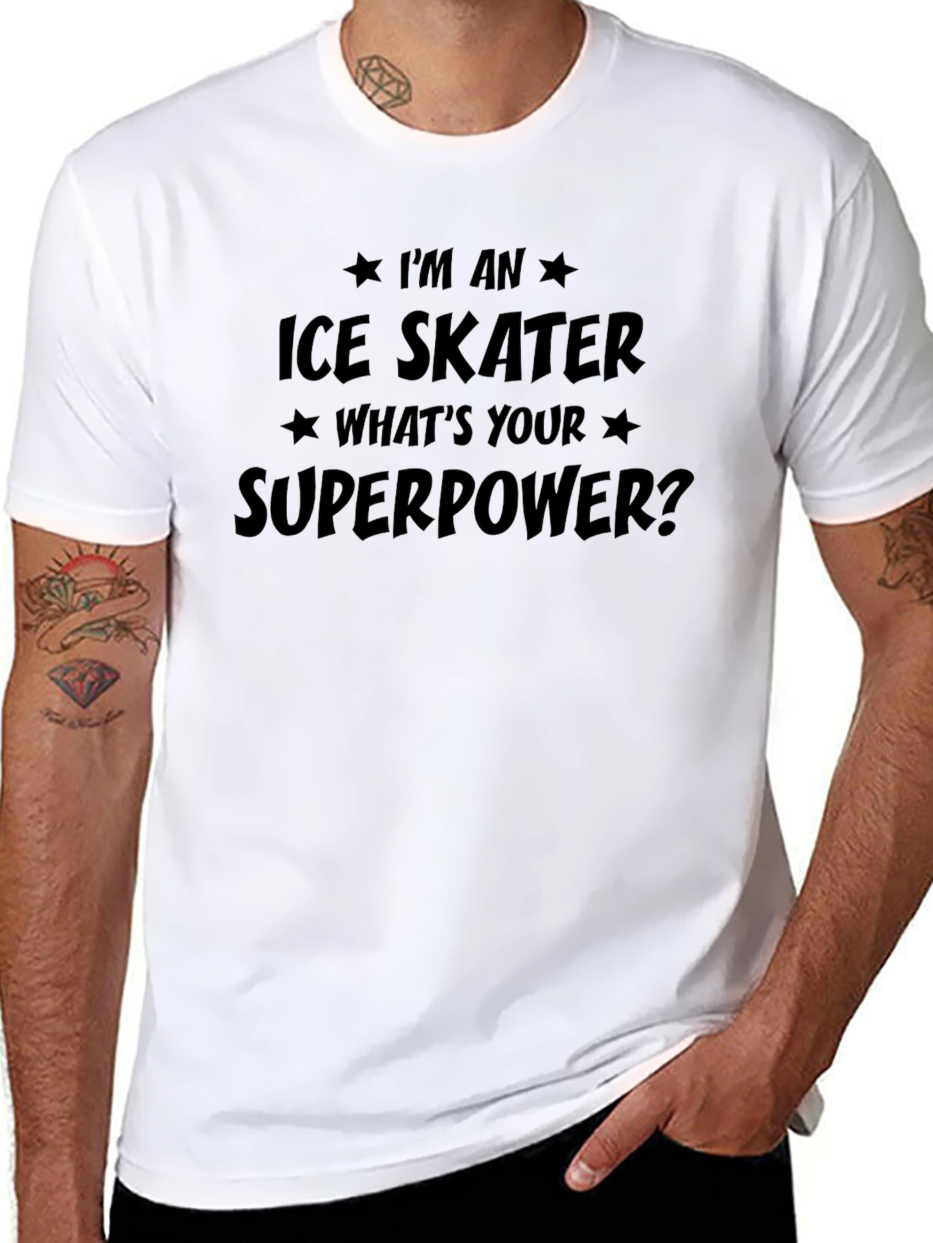 Im an Ice Skater Superpower T-Shirt