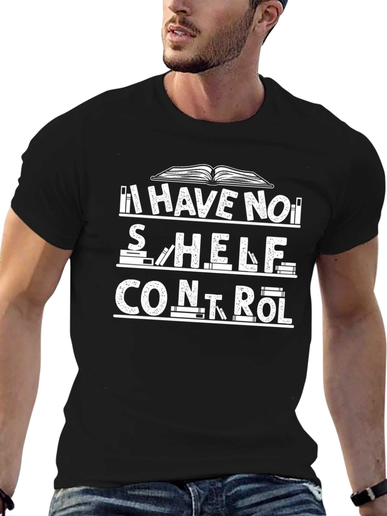 Book Lovers T-Shirt: I Have No Shelf Control