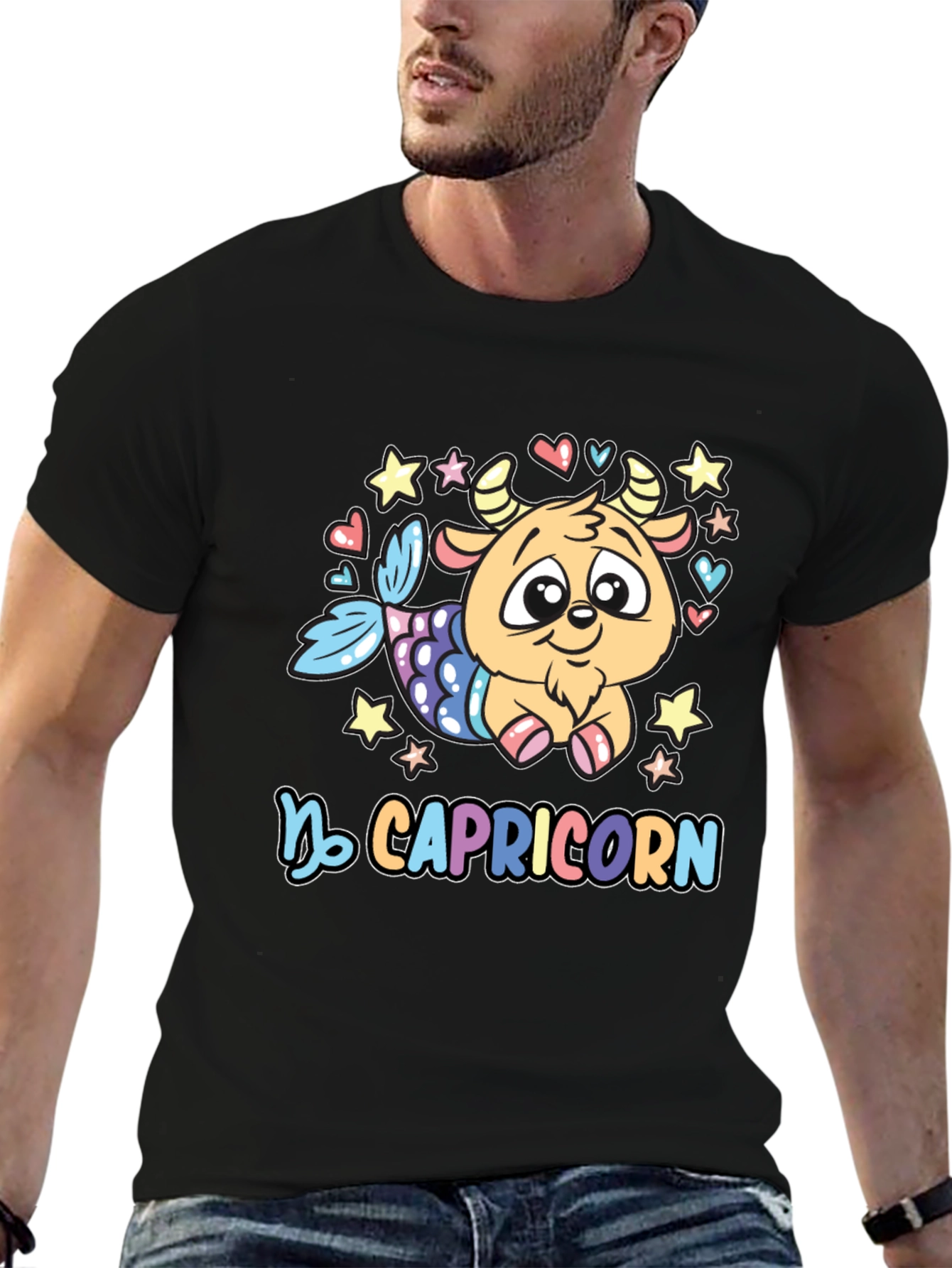 Capricorn Zodiac Graphic Tee