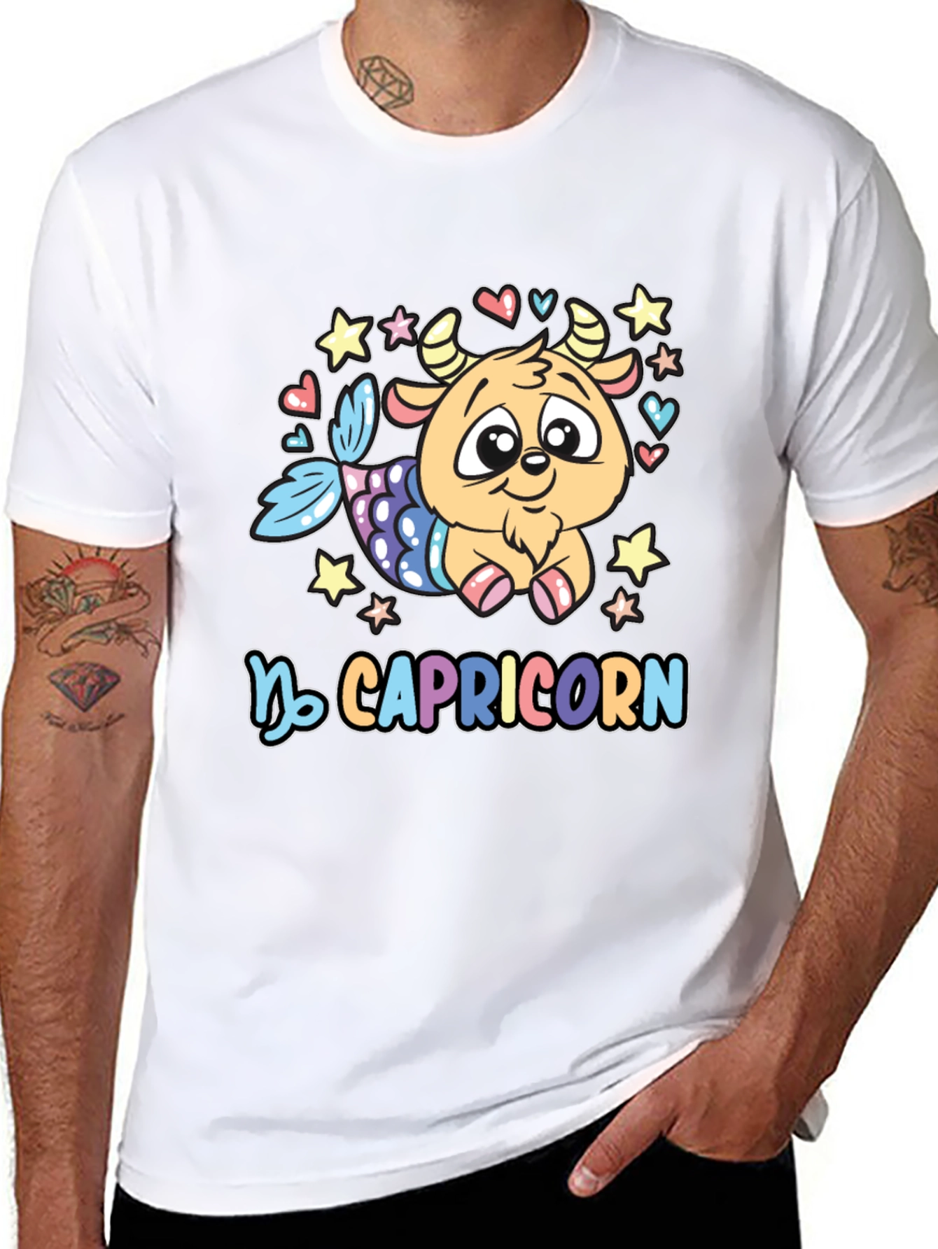 Capricorn Zodiac Graphic Tee