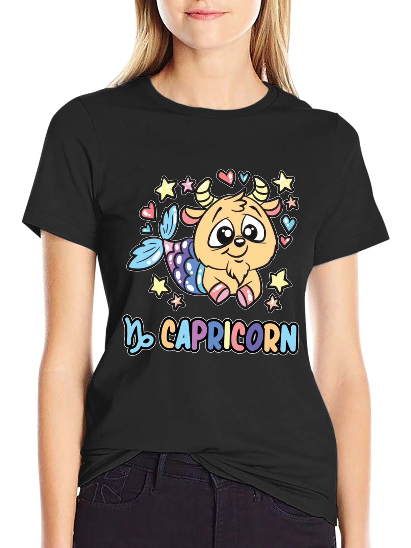 Capricorn Zodiac Graphic Tee