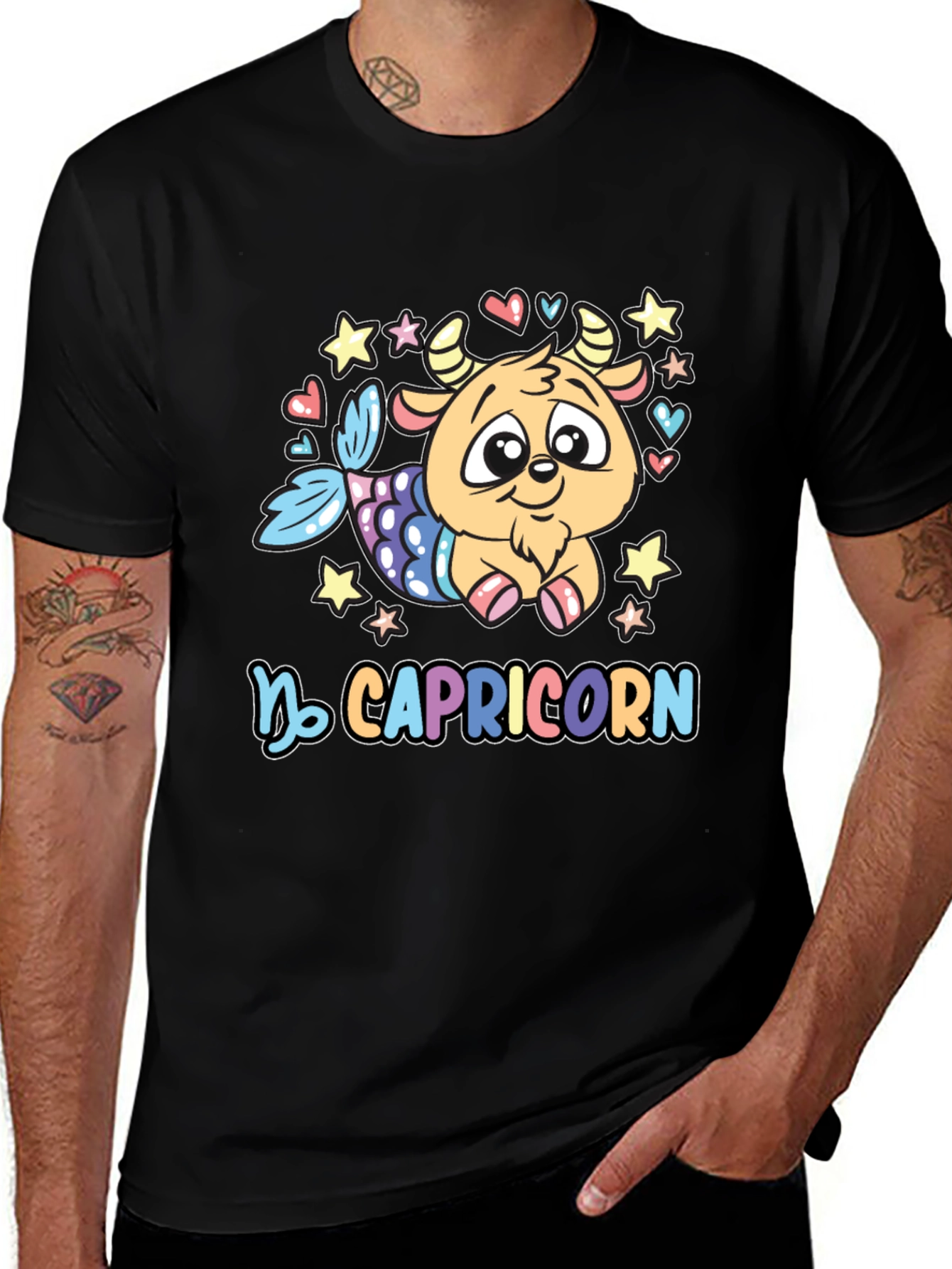 Capricorn Zodiac Graphic Tee
