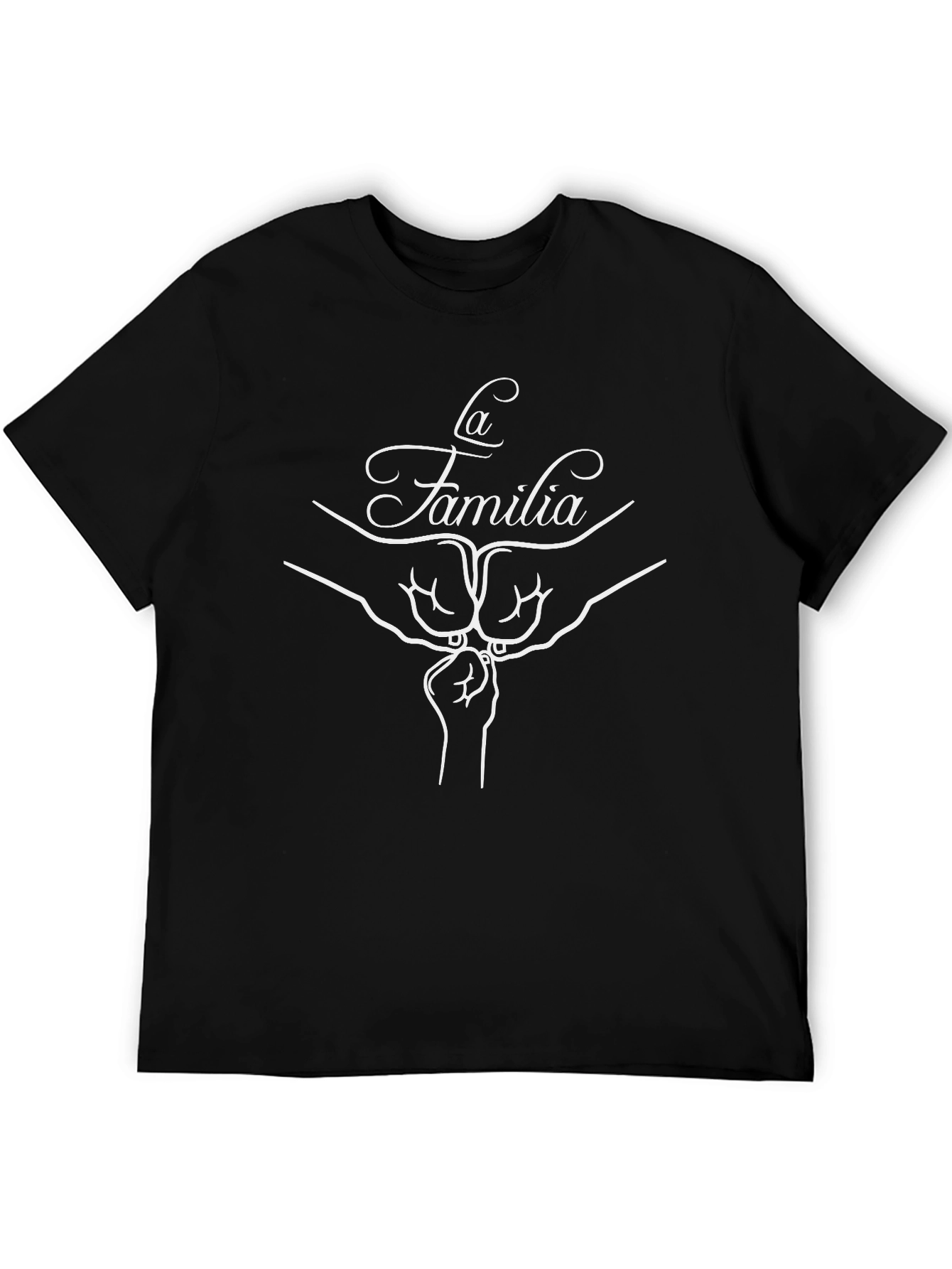 La Familia T-Shirt - Black Graphic Tee