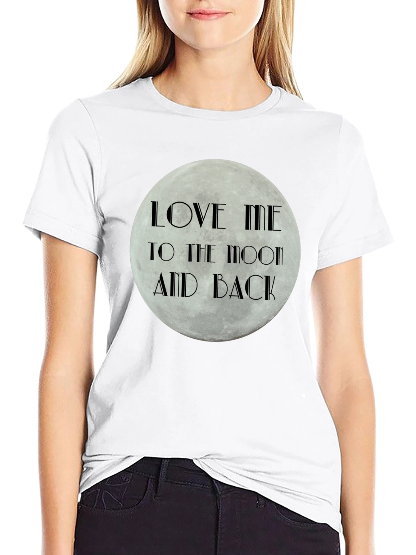 Love Me to the Moon and Back Graphic T-Shirt