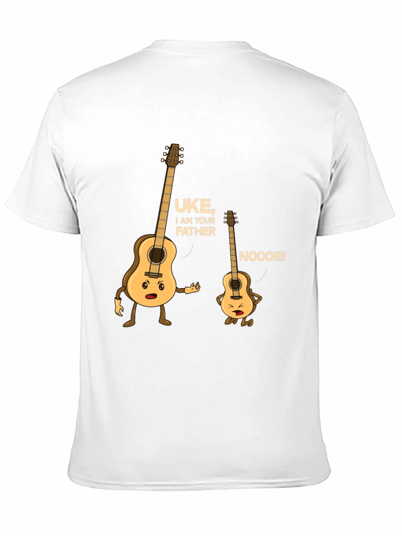 Funny Guitar & Ukulele Graphic T-Shirt