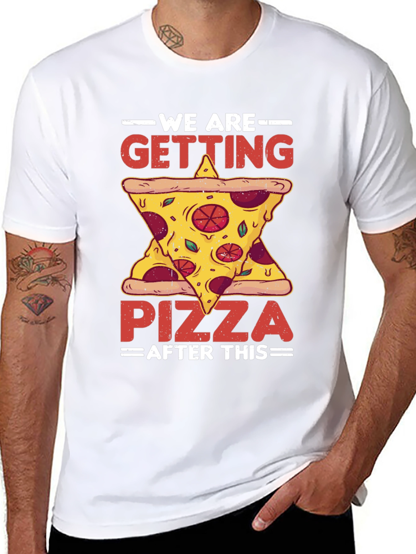 Pizza After This Graphic Tee - Funny Foodie T-Shirt