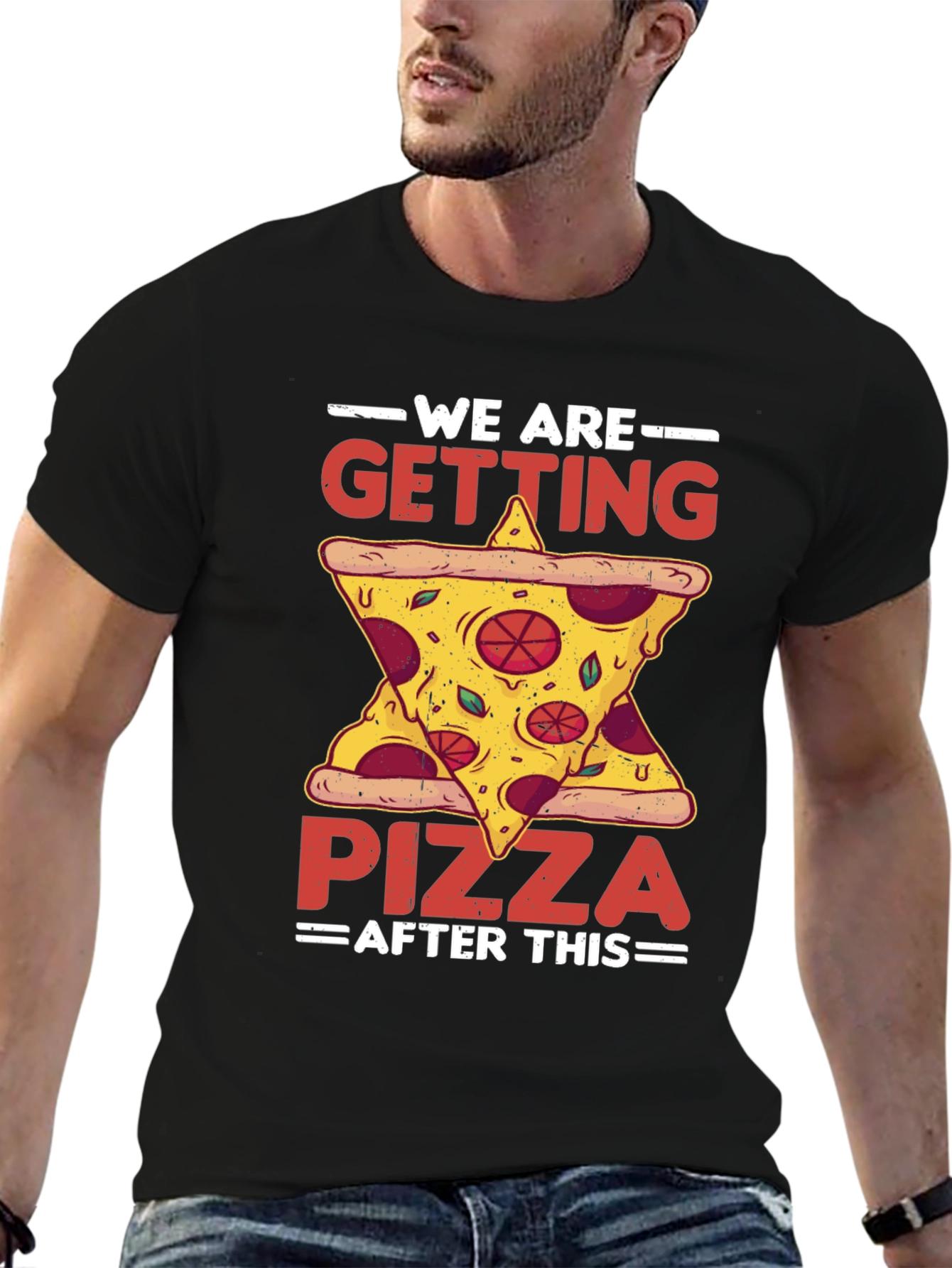 Pizza After This Graphic Tee - Funny Foodie T-Shirt