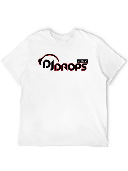 DJ Drops Black Graphic Tee