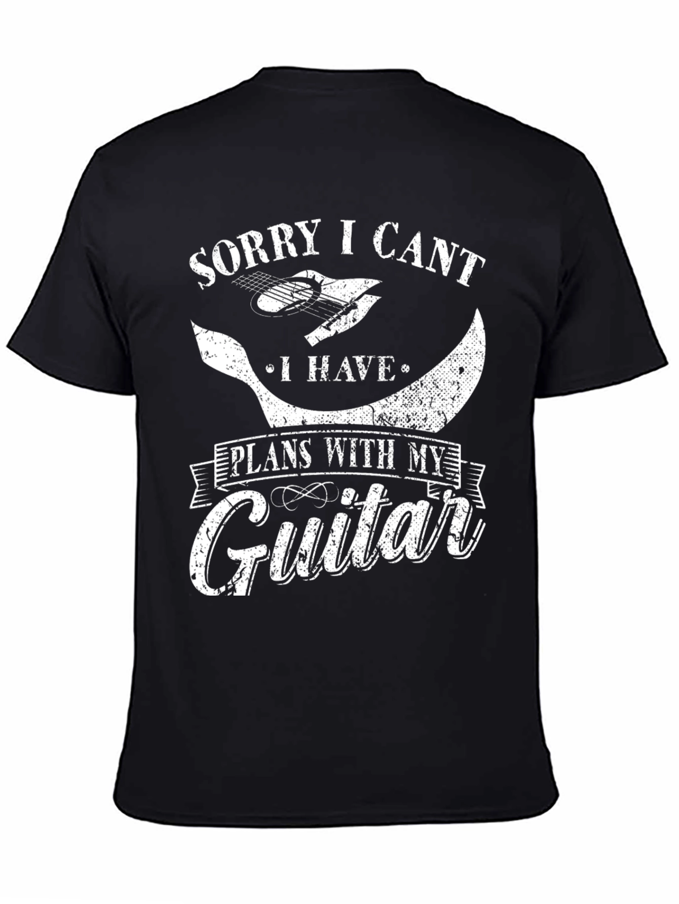 Sorry I Cant Guitar T-Shirt