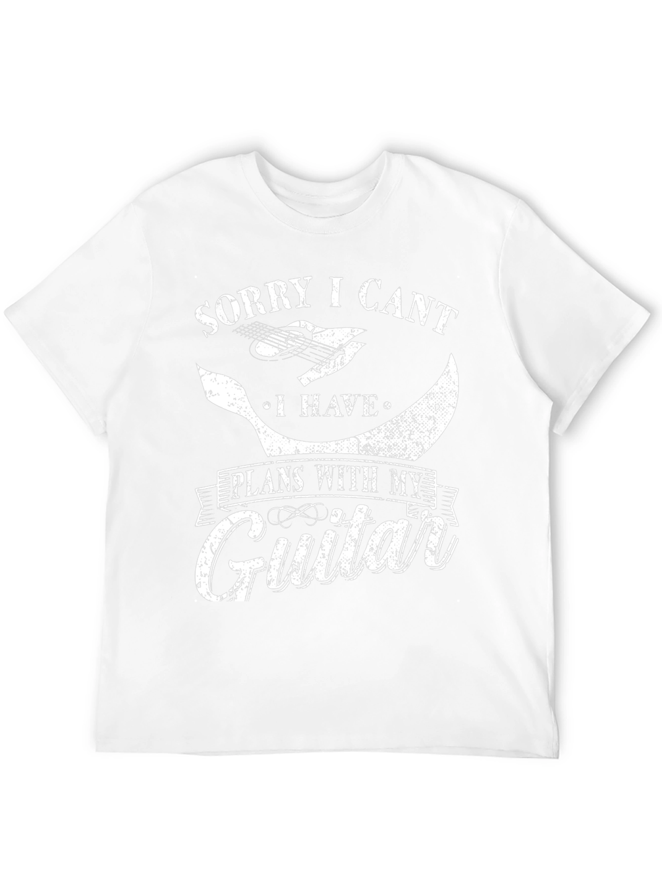 Sorry I Cant Guitar T-Shirt