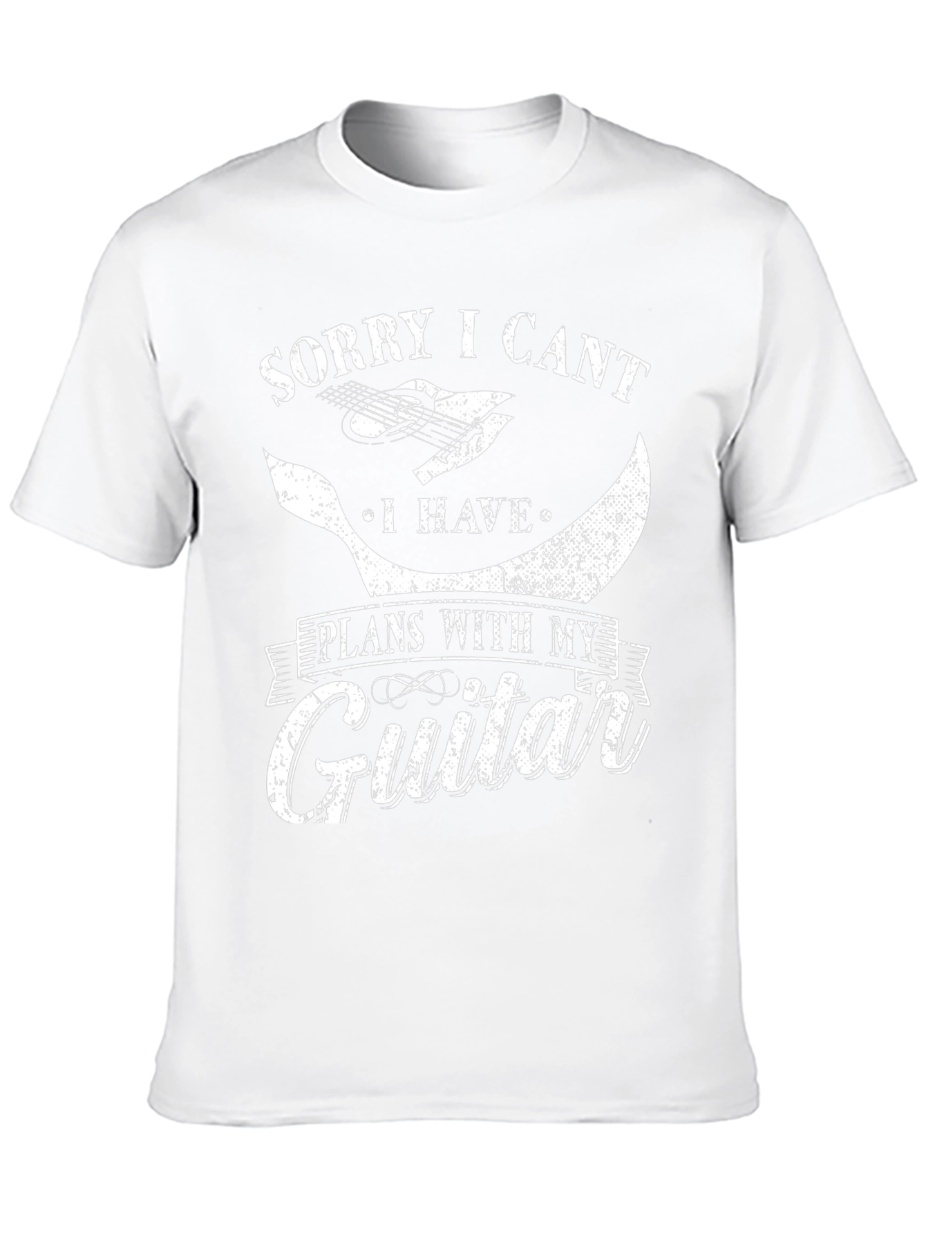 Sorry I Cant Guitar T-Shirt