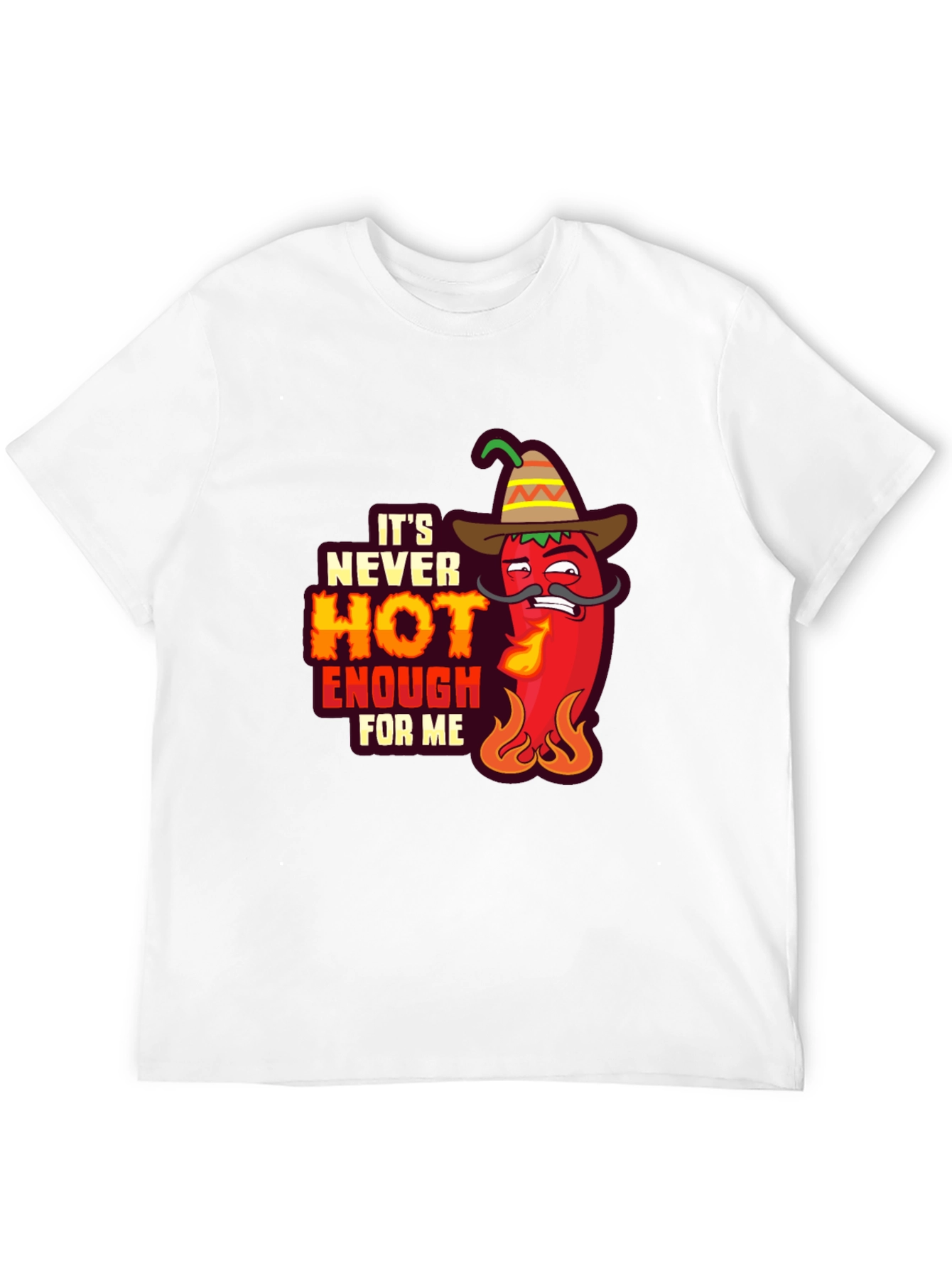 Spicy Pepper T-Shirt - Its Never Hot Enough