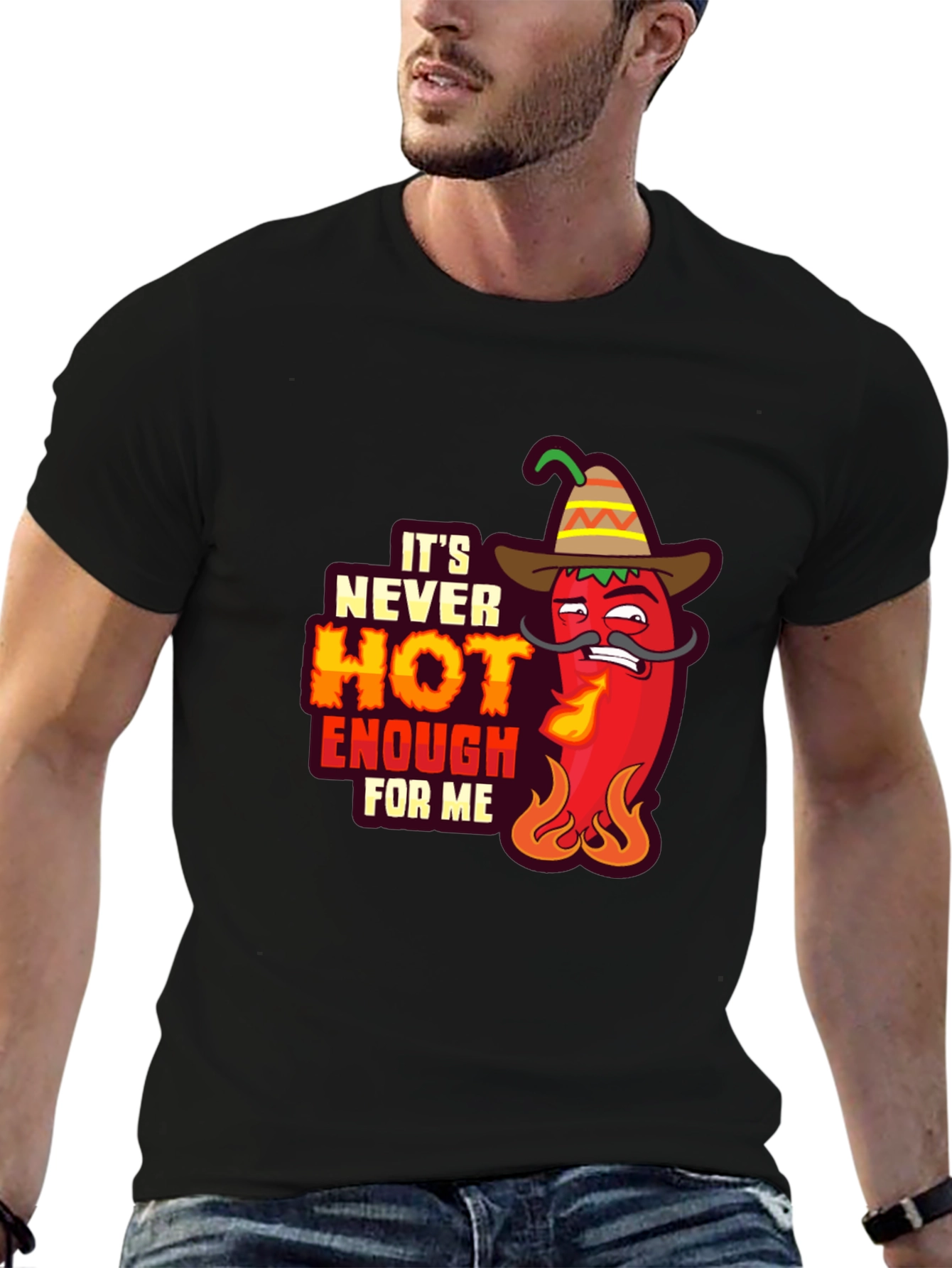 Spicy Pepper T-Shirt - Its Never Hot Enough