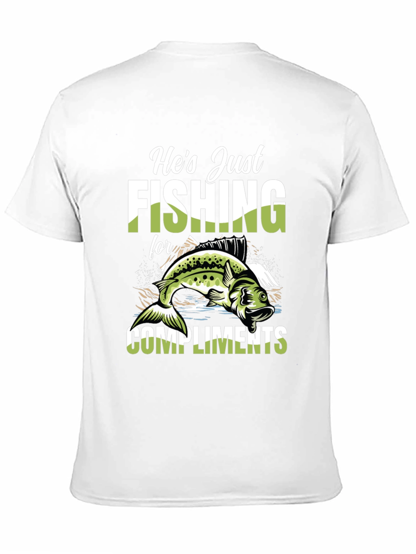 Fishing for Compliments Graphic Tee