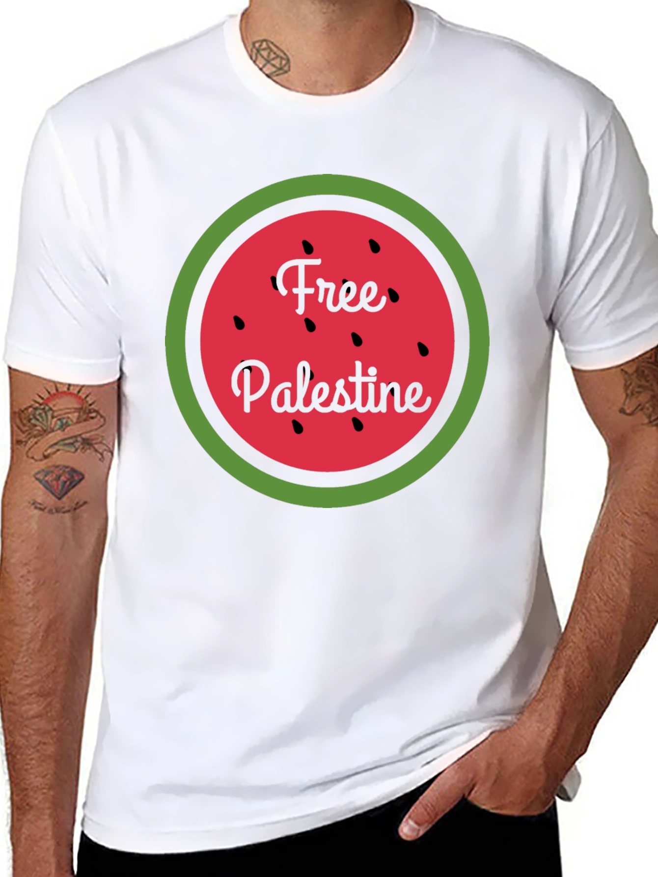 Free Palestine Watermelon T-Shirt