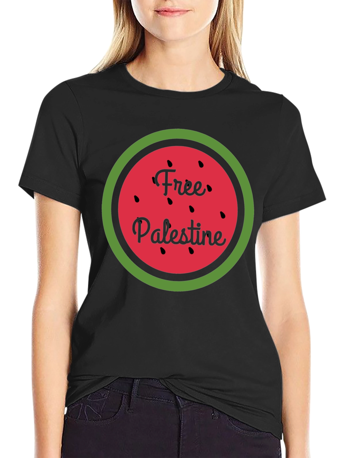 Free Palestine Watermelon T-Shirt