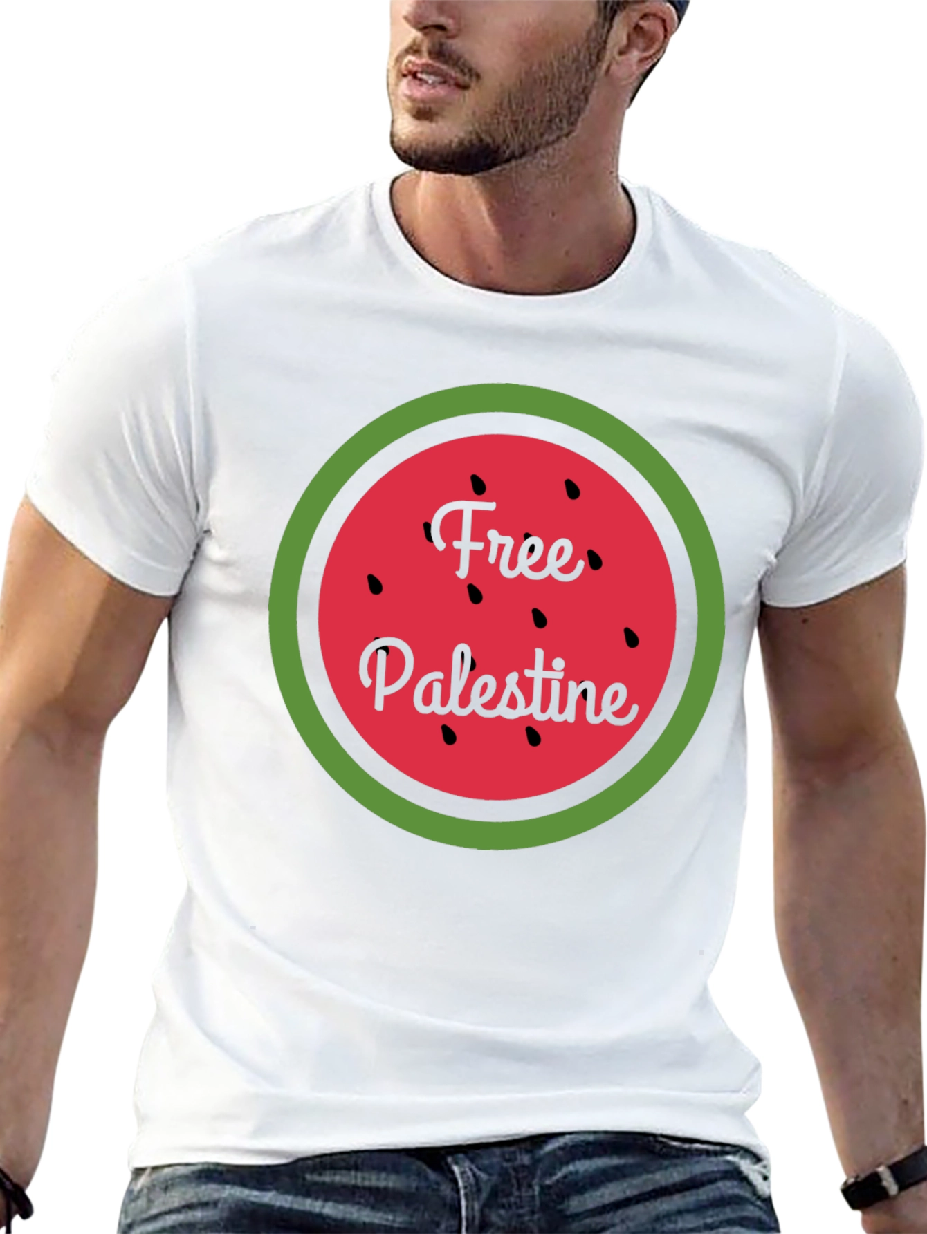 Free Palestine Watermelon T-Shirt