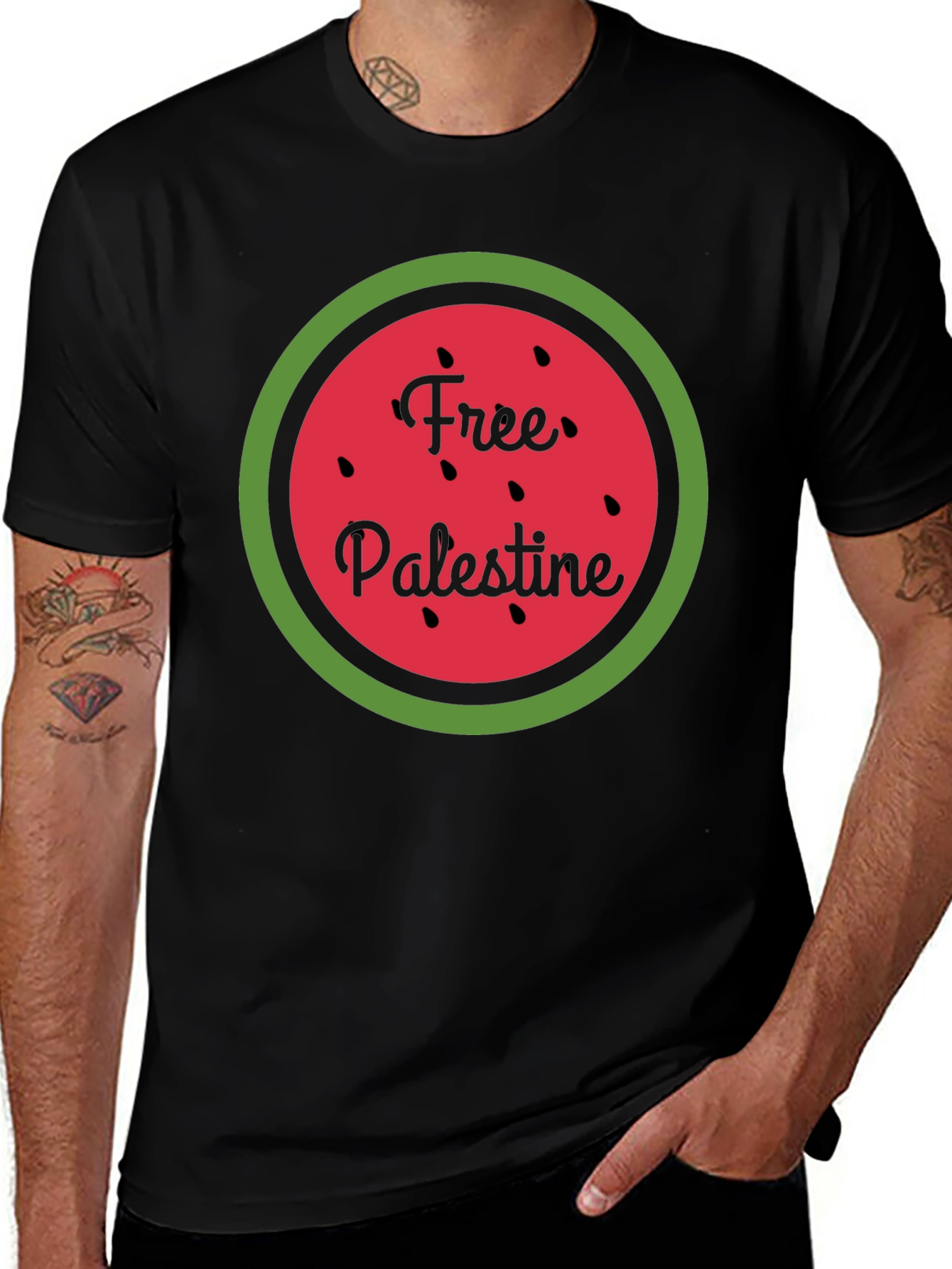 Free Palestine Watermelon T-Shirt