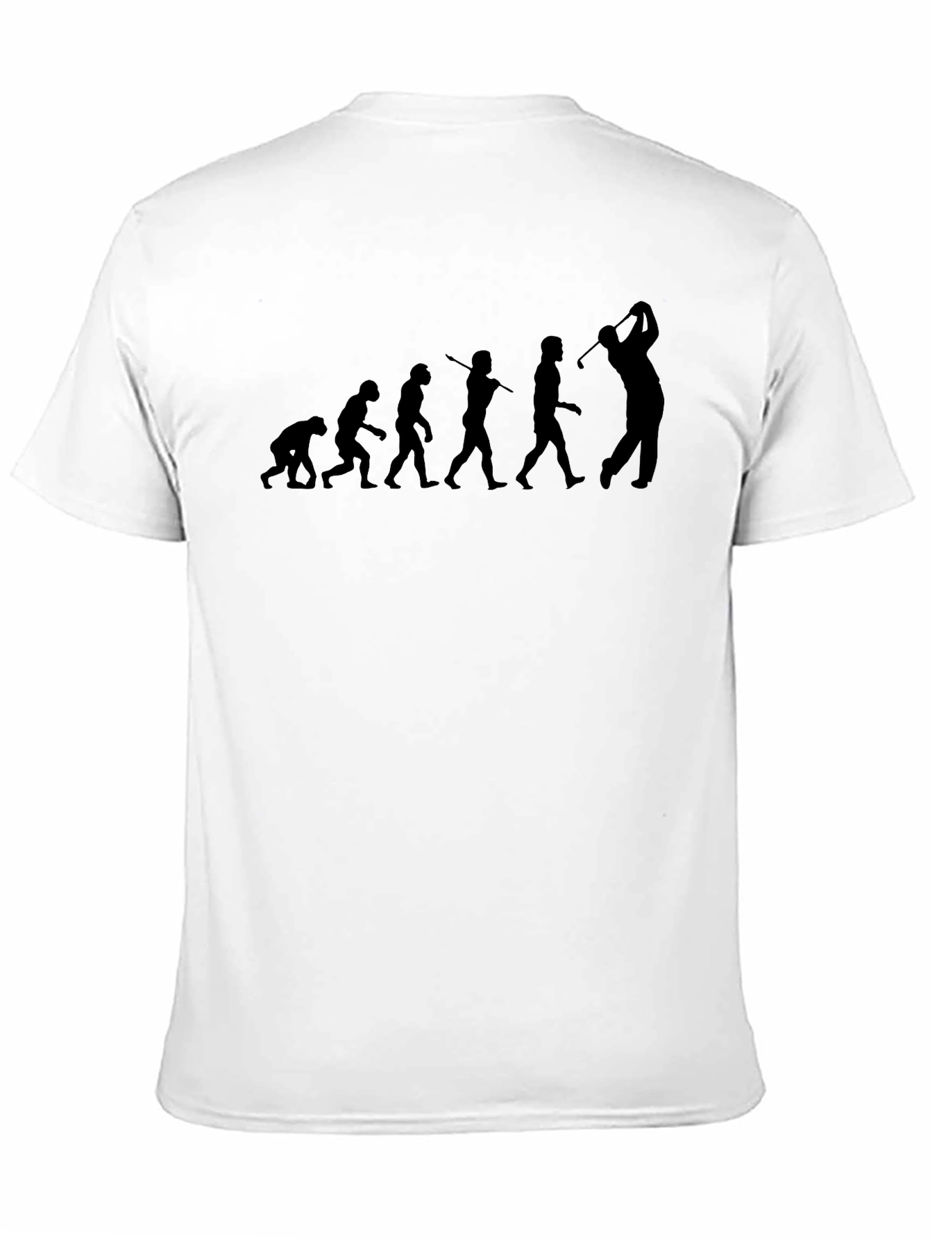 Evolution of Golf Black T-Shirt