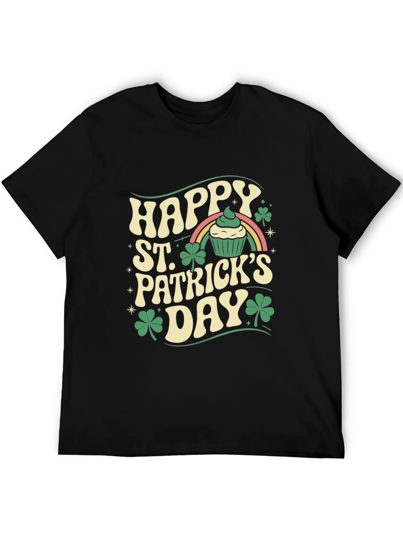 St. Patricks Day Happy Graphic Tee