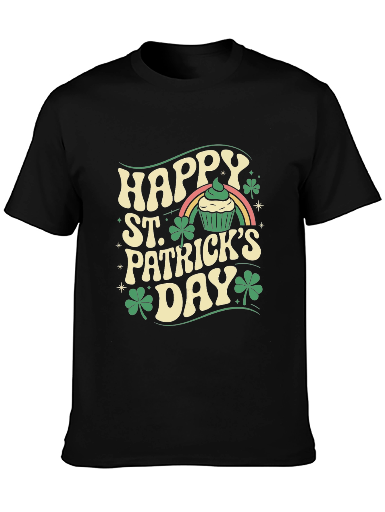 St. Patricks Day Happy Graphic Tee