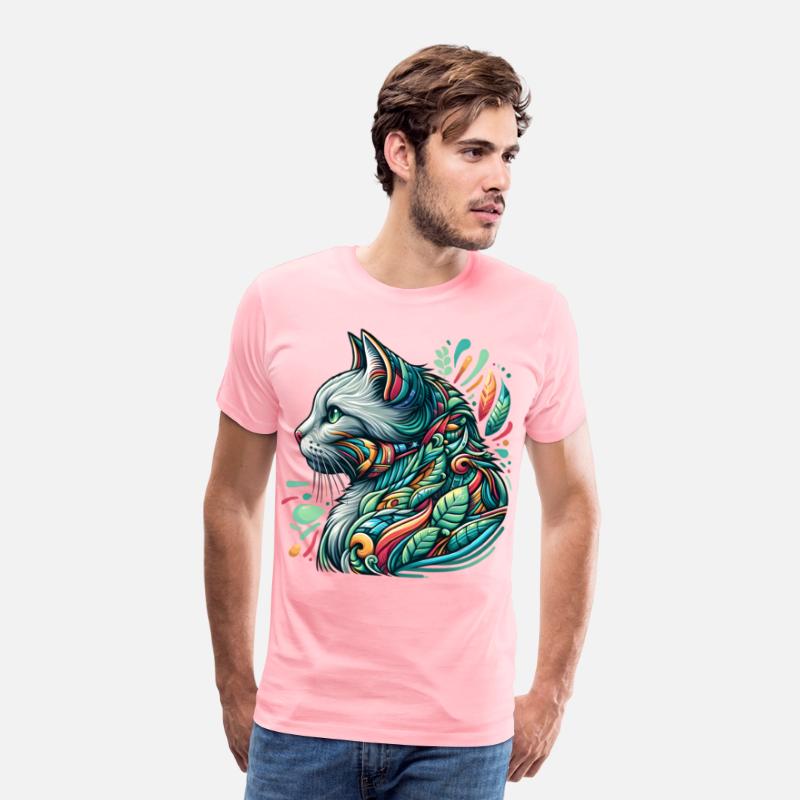 "Enigmatic Feline: White Cat with Green Eyes"