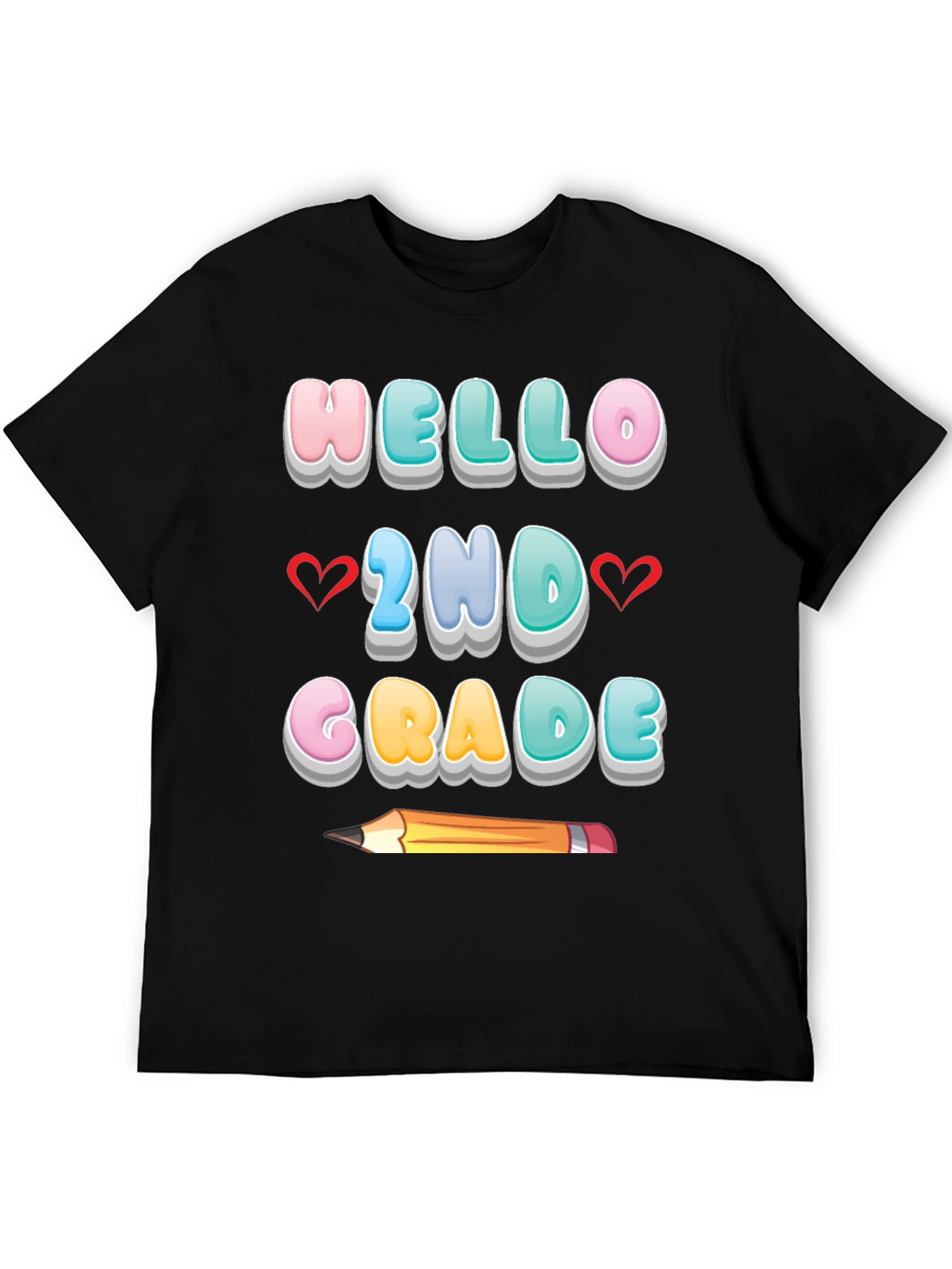 Hello 2nd Grade T-Shirt - Back to School Tee