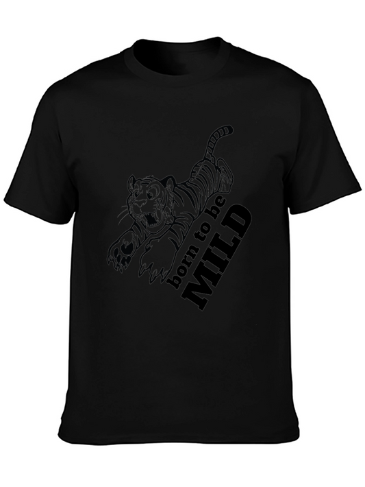 Born To Be Mild Tiger Graphic Tee