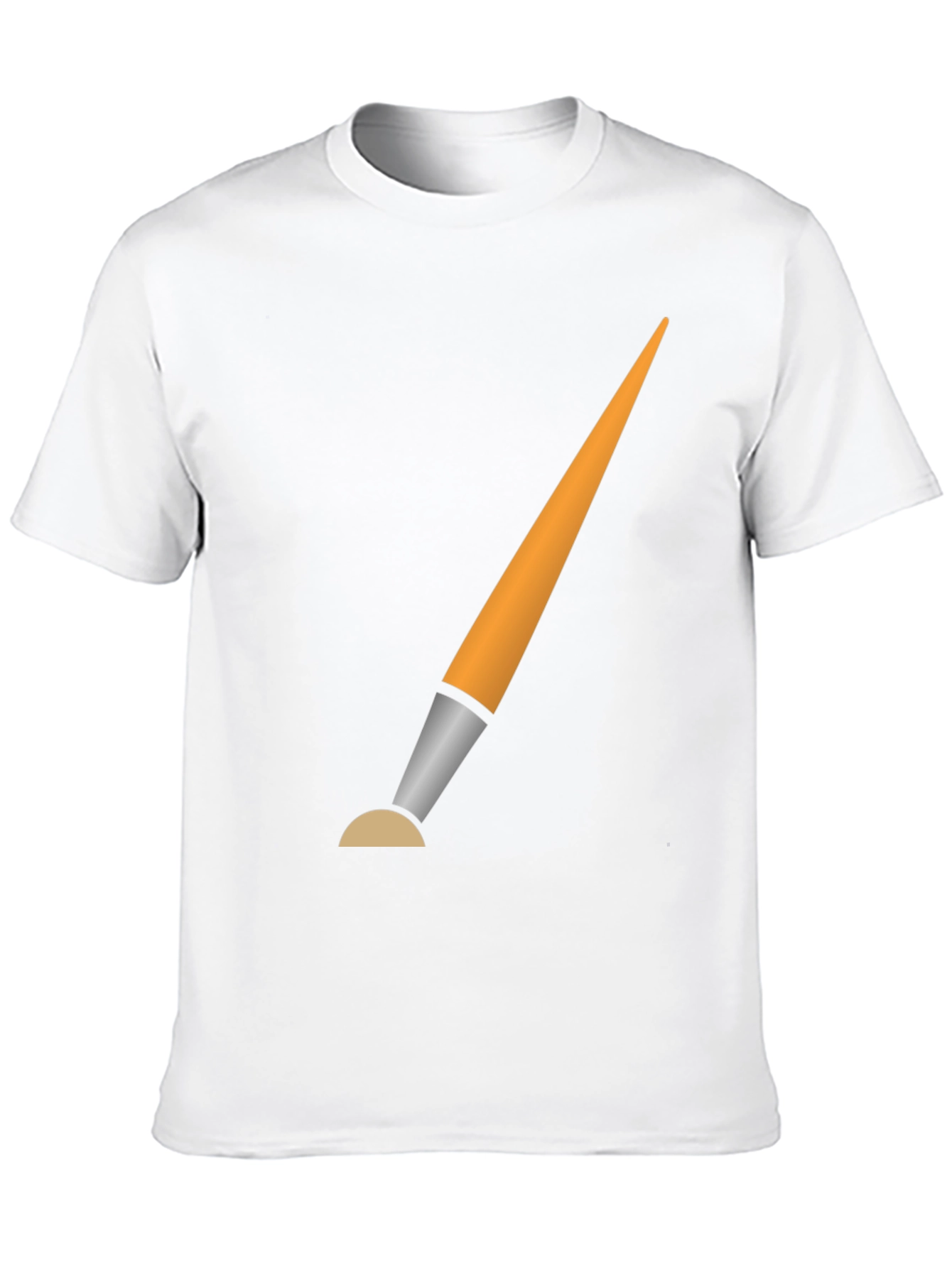 Paint Brush Graphic Tee - Artistic Expression