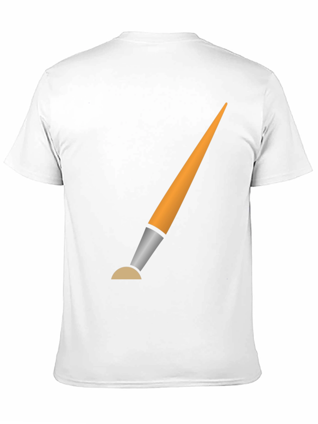 Paint Brush Graphic Tee - Artistic Expression